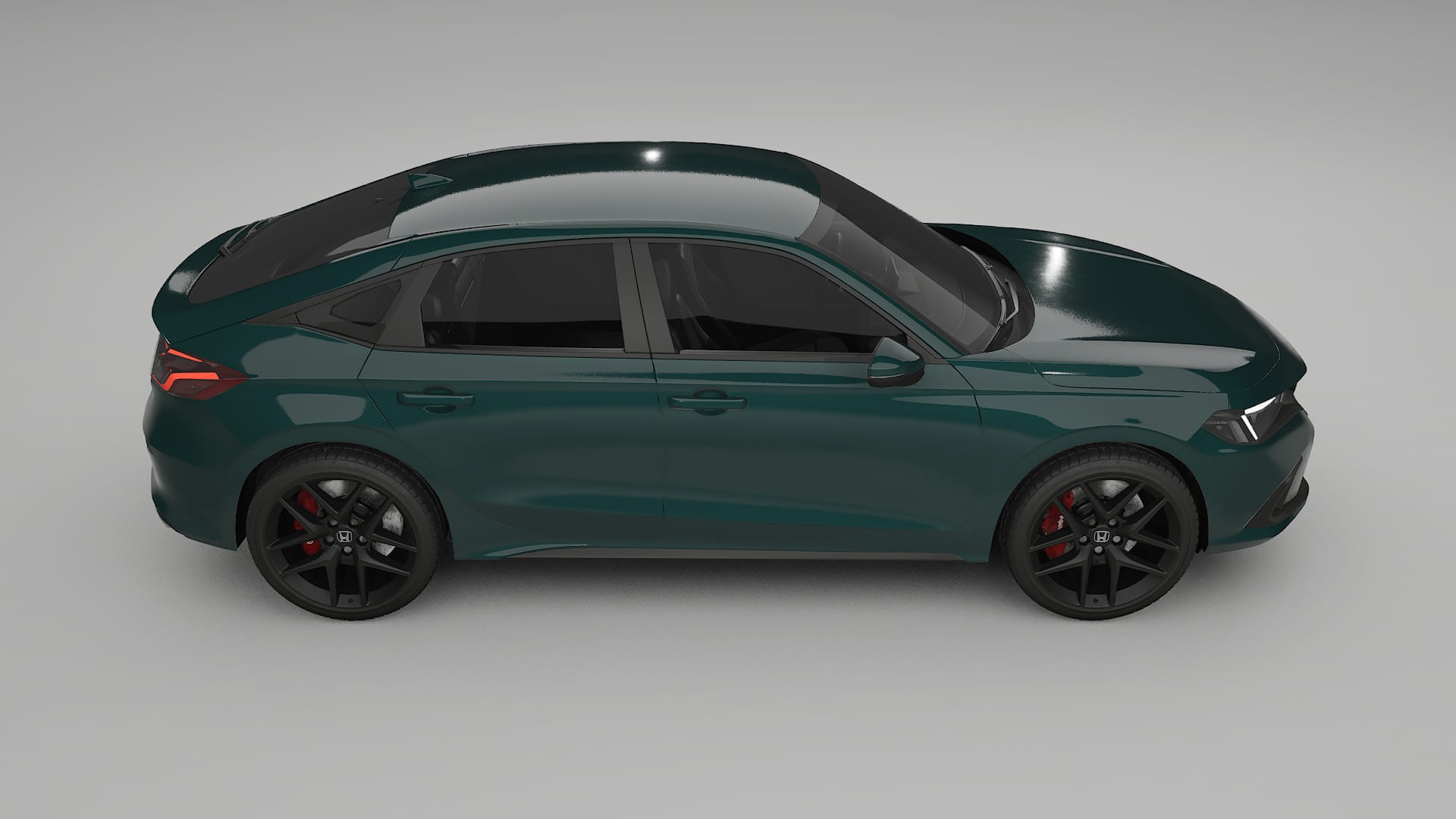 Honda Civic hatchback TPU Lakbeschermingsfolie | INFERNO Kleurveranderende PPF – Volledig Voorgesneden Kit