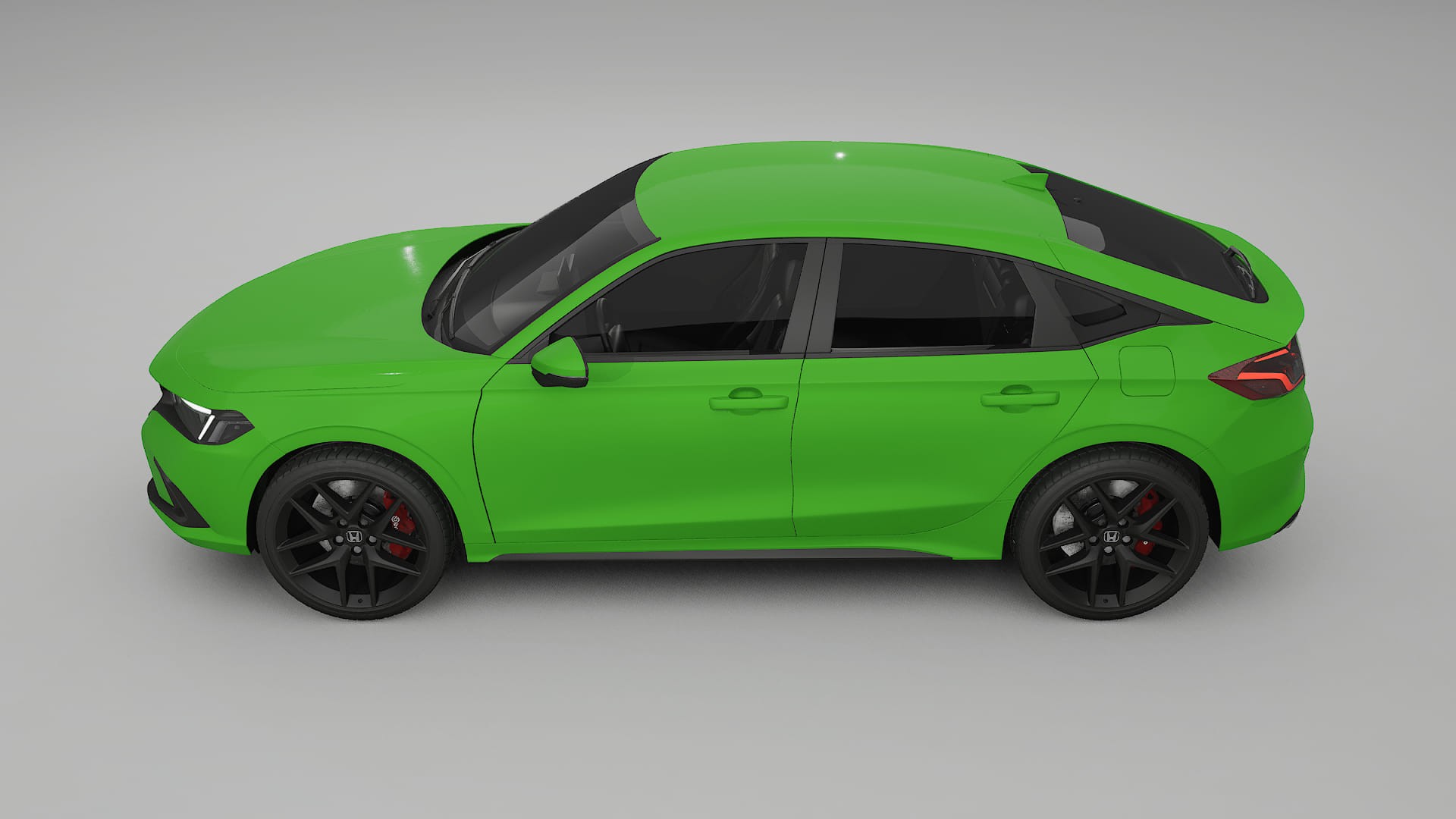 Honda Civic hatchback TPU Lakbeschermingsfolie | VENOM Kleurveranderende PPF – Volledig Voorgesneden Kit