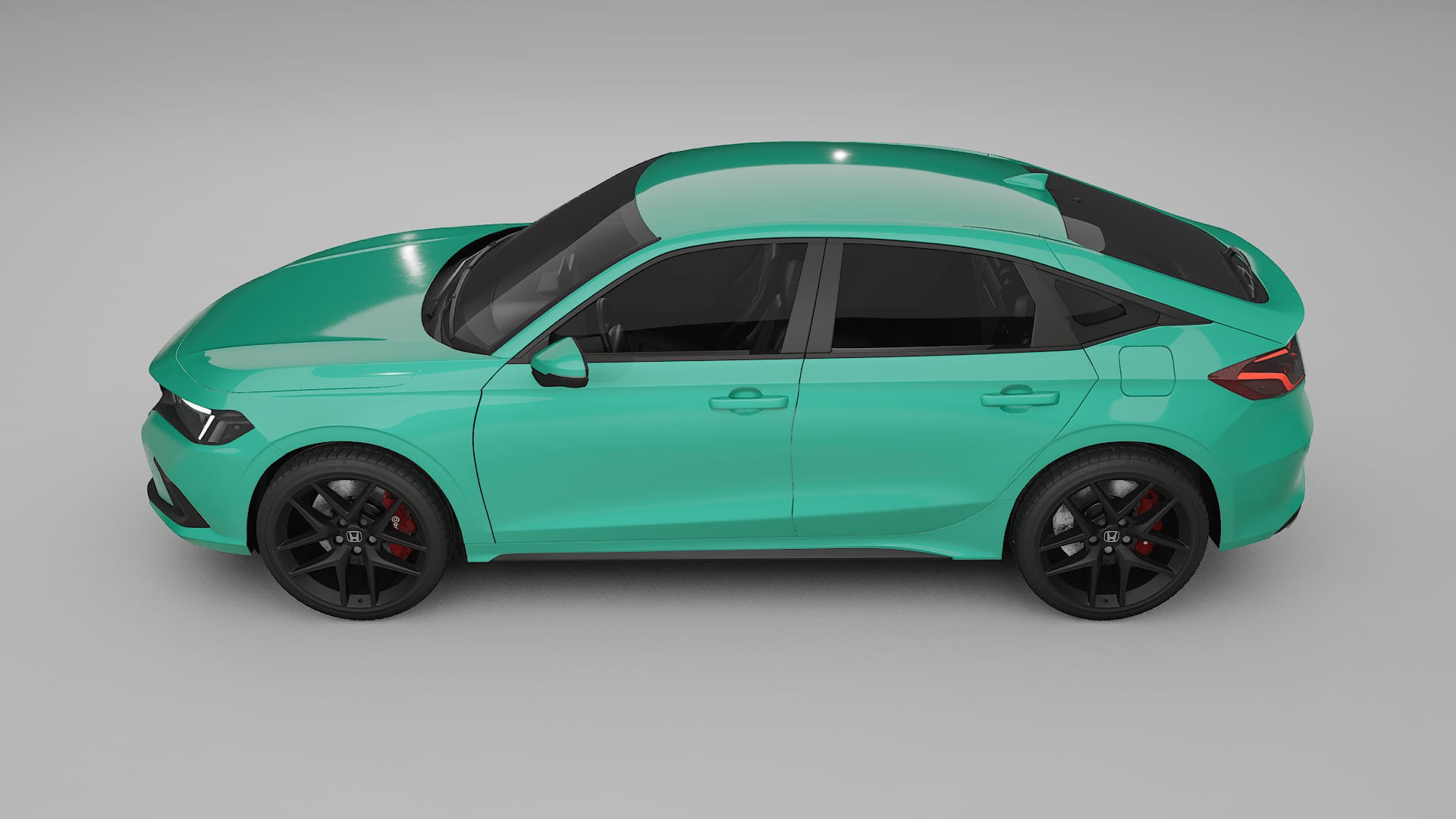 Honda Civic hatchback TPU Lakbeschermingsfolie | JEWEL Kleurveranderende PPF – Volledig Voorgesneden Kit