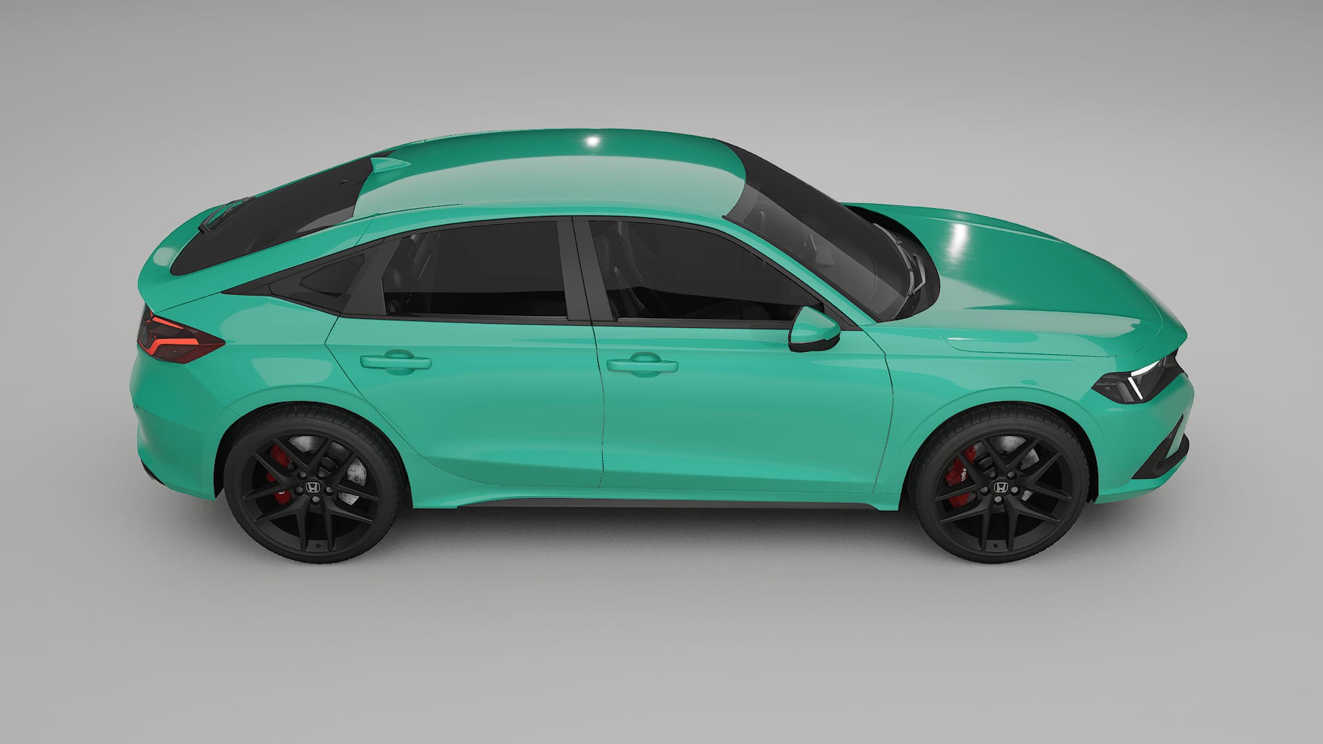 Honda Civic hatchback TPU Lakbeschermingsfolie | JEWEL Kleurveranderende PPF – Volledig Voorgesneden Kit