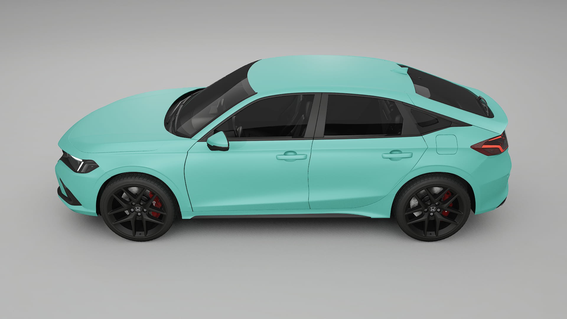 Honda Civic hatchback TPU Lakbeschermingsfolie | FROST Kleurveranderende PPF – Volledig Voorgesneden Kit