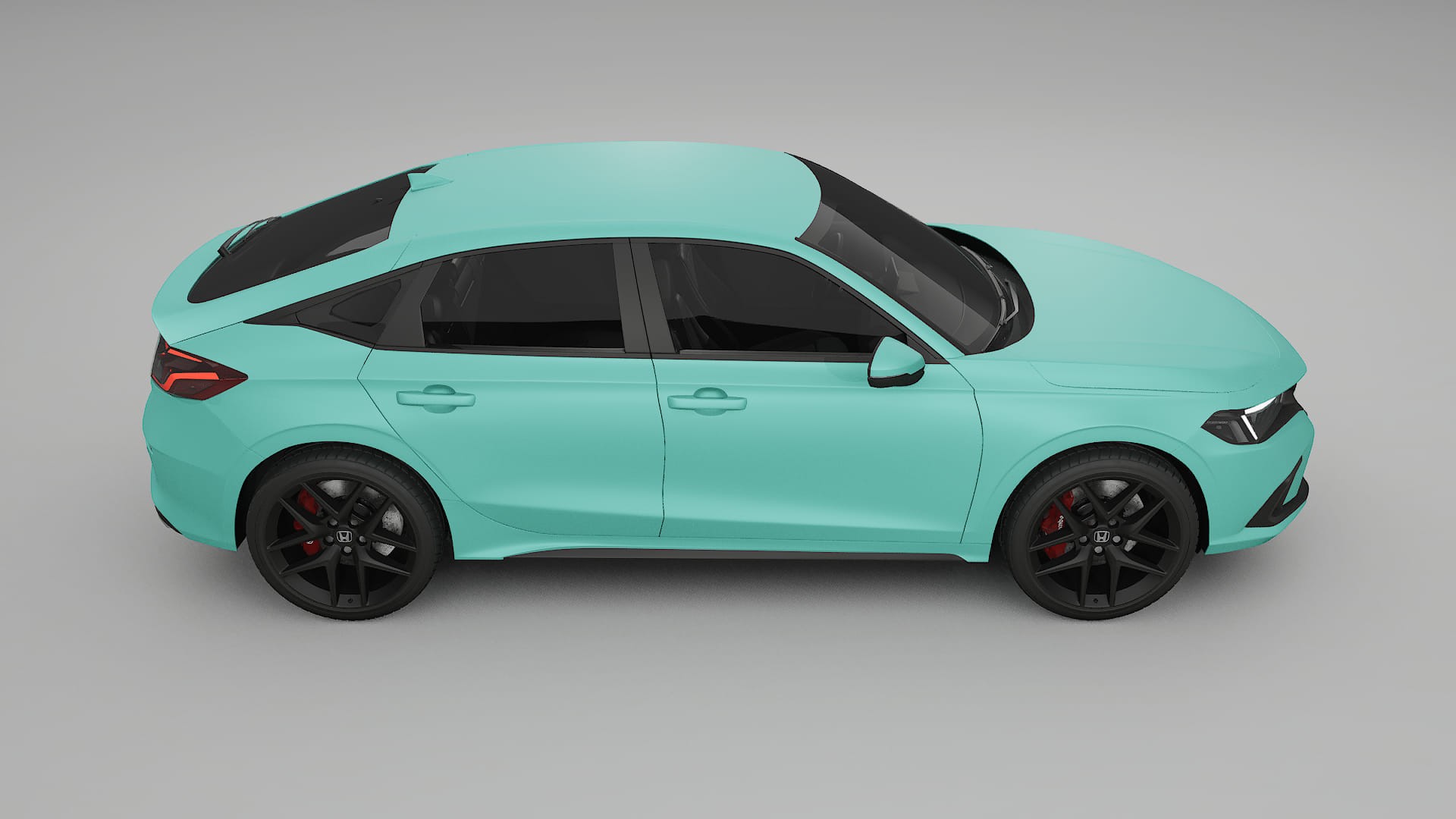 Honda Civic hatchback TPU Lakbeschermingsfolie | FROST Kleurveranderende PPF – Volledig Voorgesneden Kit