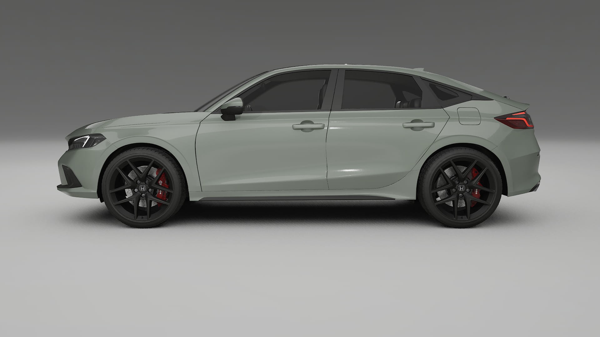 Honda Civic hatchback TPU Lakbeschermingsfolie | SLATE Kleurveranderende PPF – Volledig Voorgesneden Kit