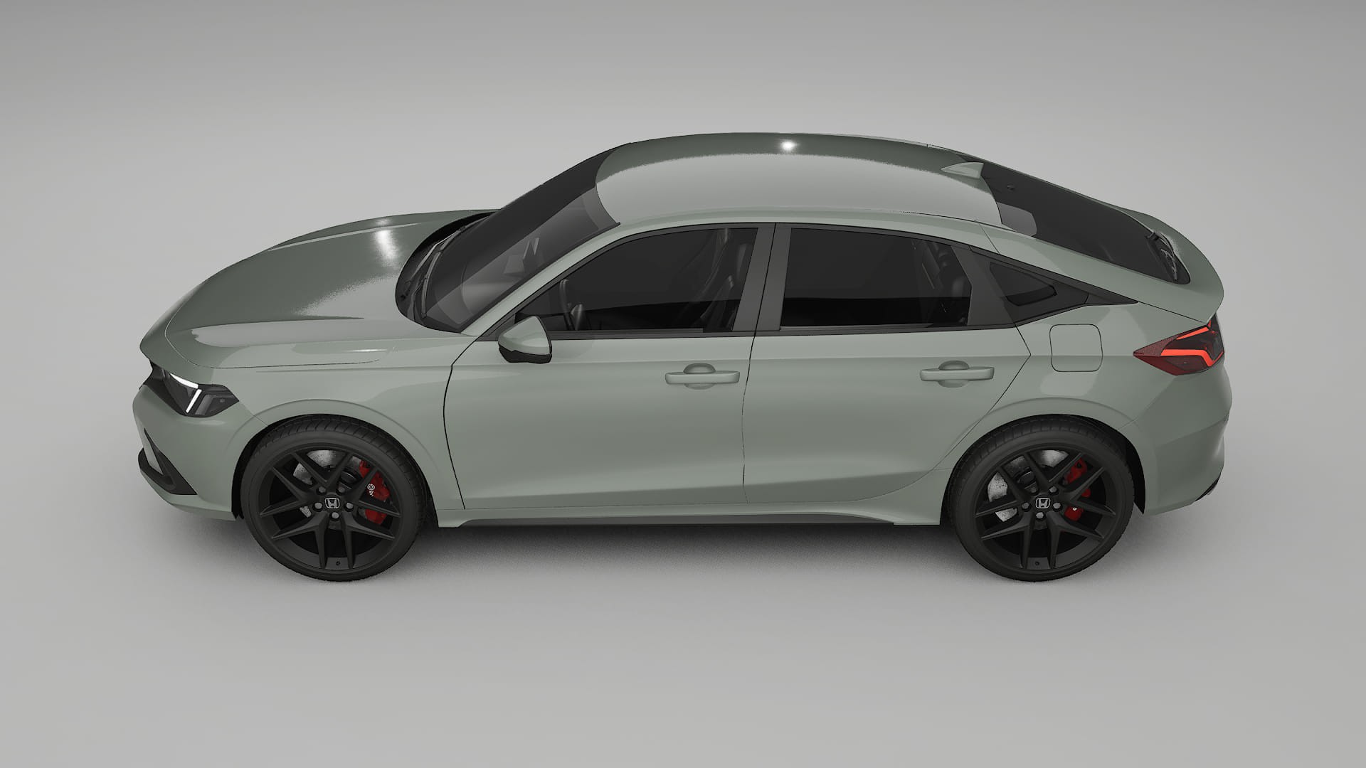 Honda Civic hatchback TPU Lakbeschermingsfolie | SLATE Kleurveranderende PPF – Volledig Voorgesneden Kit