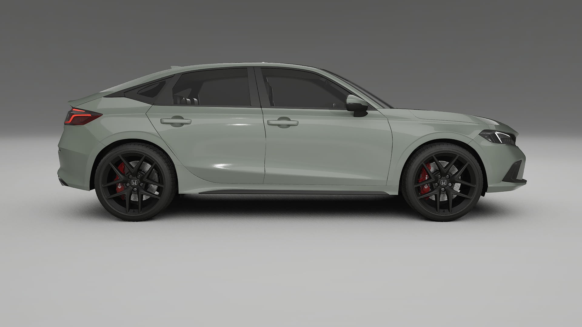 Honda Civic hatchback TPU Lakbeschermingsfolie | SLATE Kleurveranderende PPF – Volledig Voorgesneden Kit