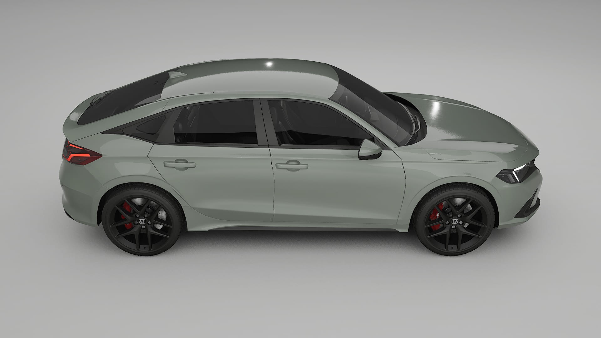 Honda Civic hatchback TPU Lakbeschermingsfolie | SLATE Kleurveranderende PPF – Volledig Voorgesneden Kit