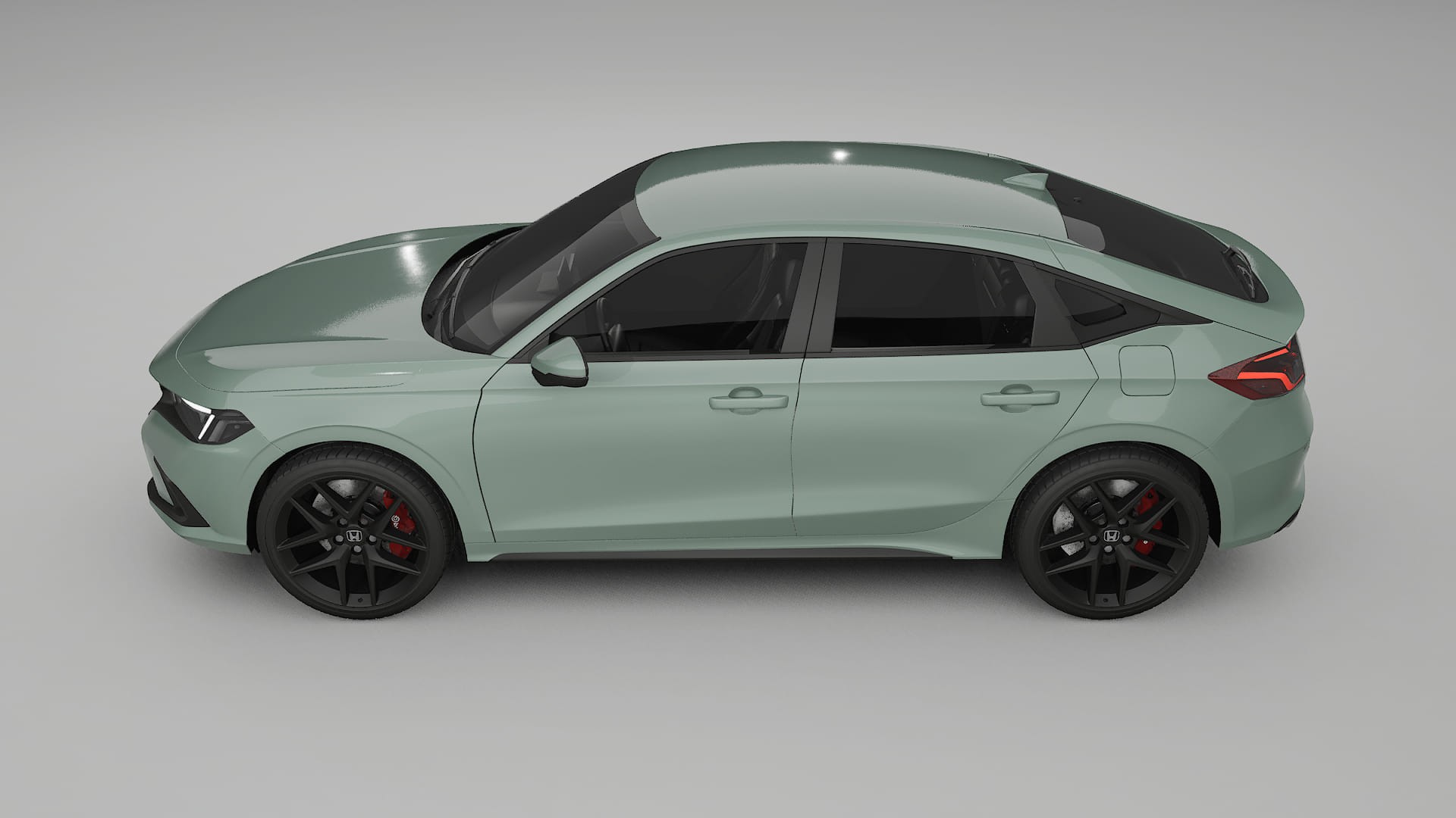 Honda Civic hatchback TPU Lakbeschermingsfolie | CINDER Kleurveranderende PPF – Volledig Voorgesneden Kit
