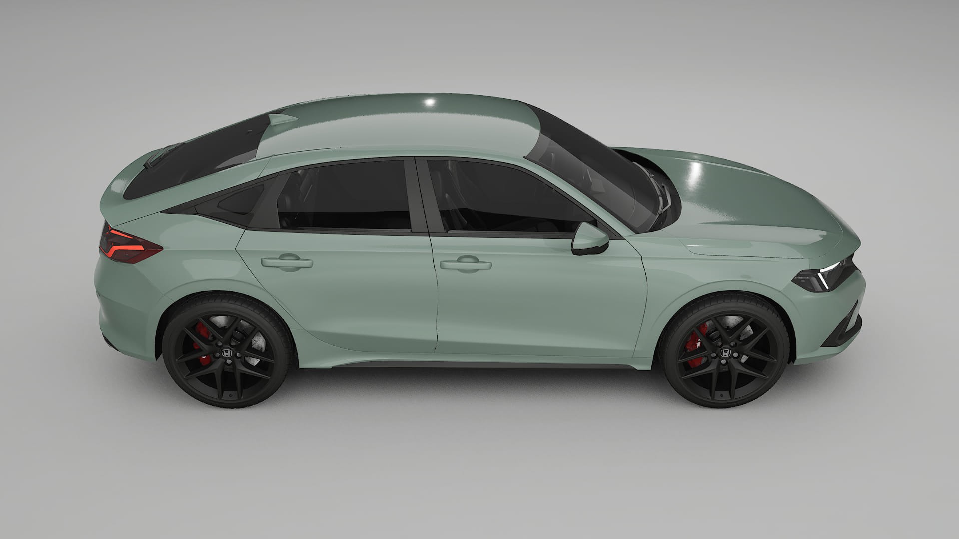 Honda Civic hatchback TPU Lakbeschermingsfolie | CINDER Kleurveranderende PPF – Volledig Voorgesneden Kit