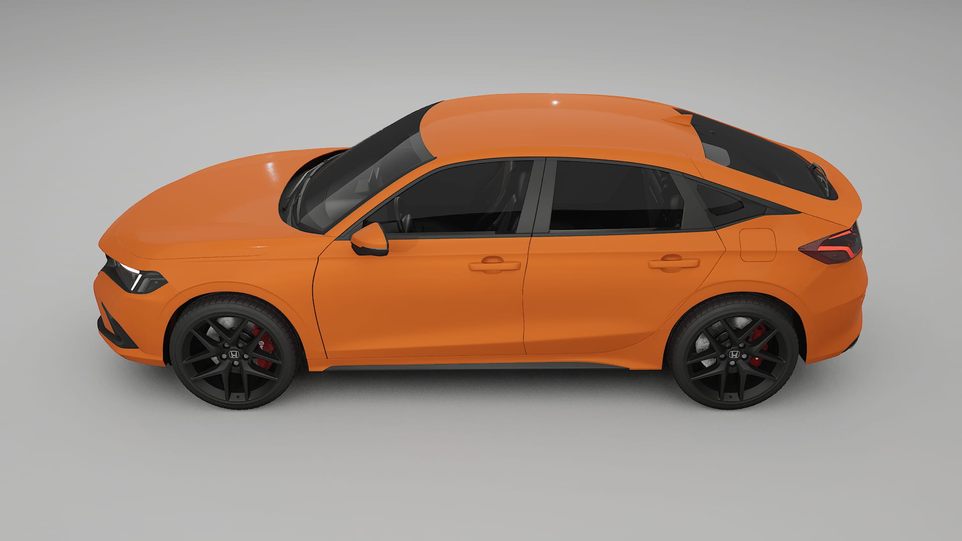 Honda Civic hatchback TPU Lakbeschermingsfolie | ROCKET Kleurveranderende PPF – Volledig Voorgesneden Kit