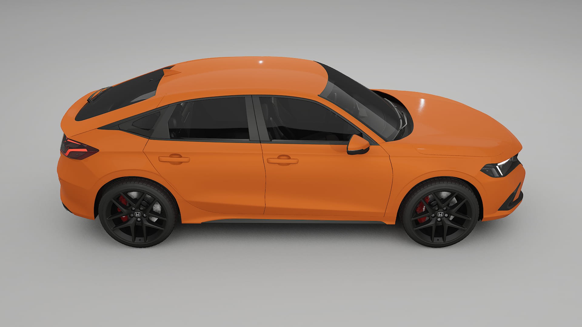 Honda Civic hatchback TPU Lakbeschermingsfolie | ROCKET Kleurveranderende PPF – Volledig Voorgesneden Kit