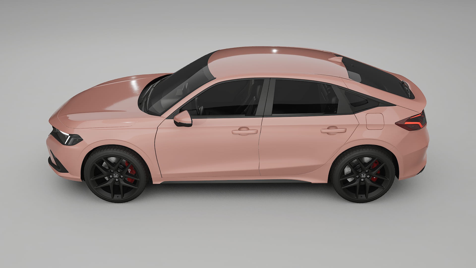 Honda Civic hatchback TPU Lakbeschermingsfolie | BLUSH Kleurveranderende PPF – Volledig Voorgesneden Kit