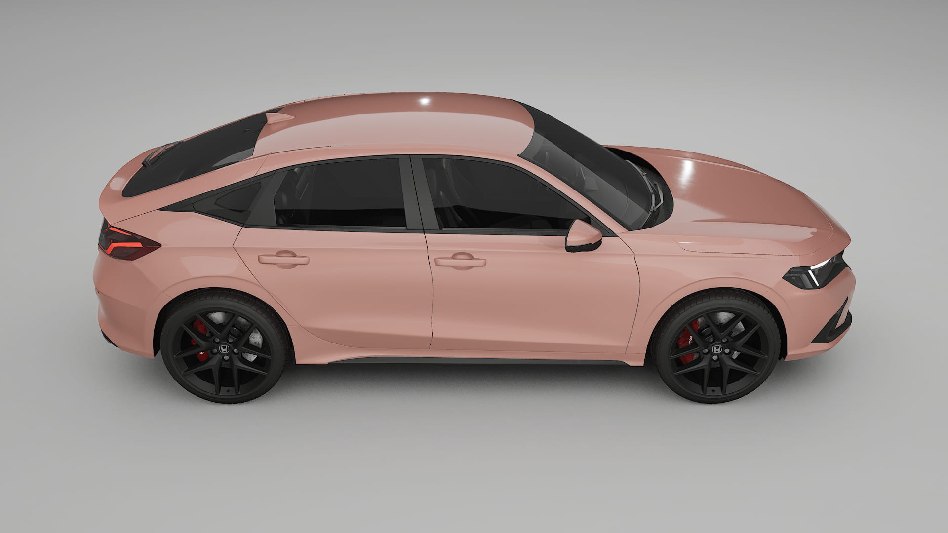 Honda Civic hatchback TPU Lakbeschermingsfolie | BLUSH Kleurveranderende PPF – Volledig Voorgesneden Kit