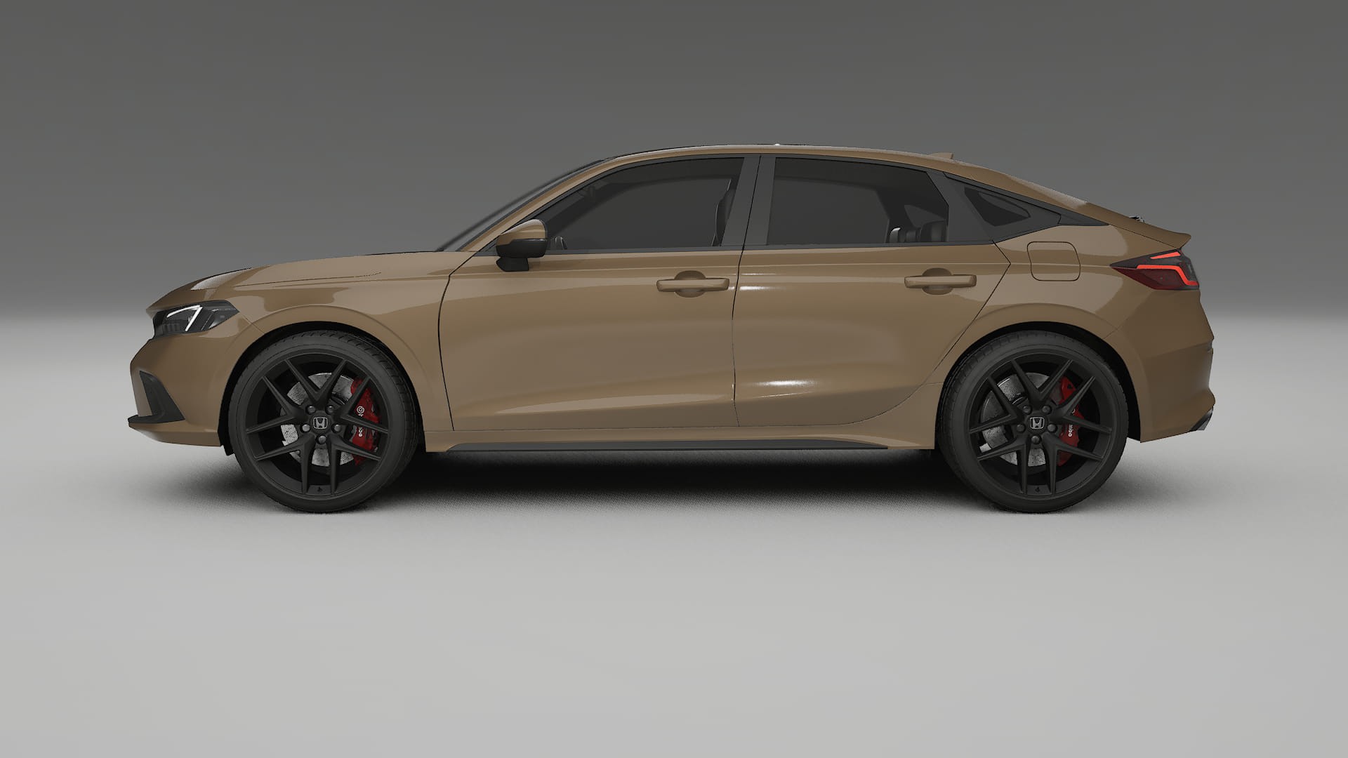 Honda Civic hatchback TPU Lakbeschermingsfolie | SAHARA Kleurveranderende PPF – Volledig Voorgesneden Kit