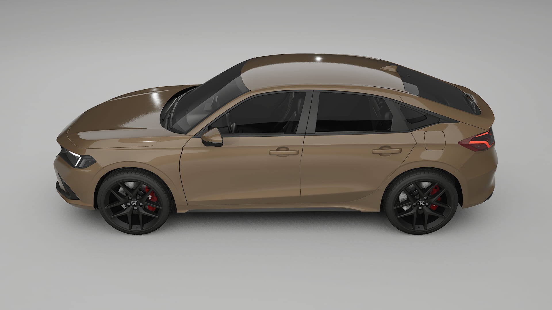 Honda Civic hatchback TPU Lakbeschermingsfolie | SAHARA Kleurveranderende PPF – Volledig Voorgesneden Kit