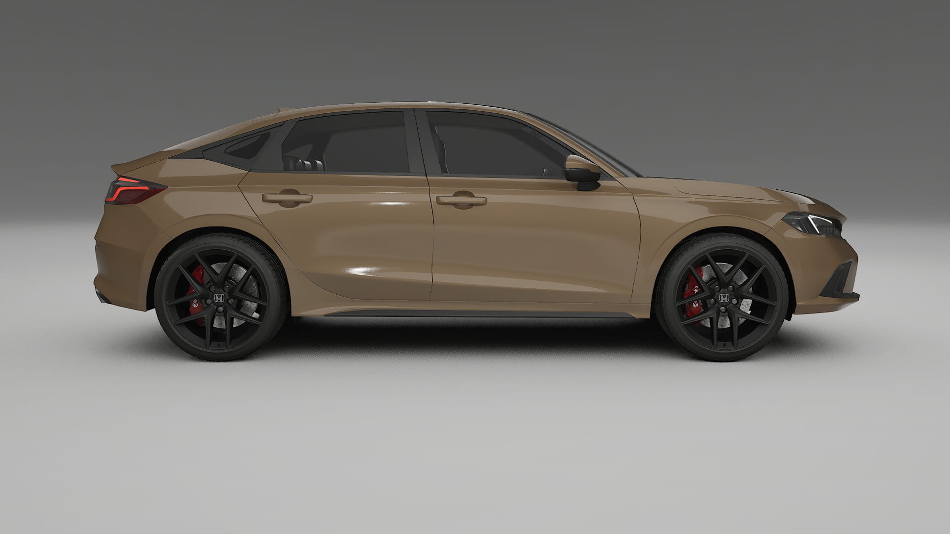 Honda Civic hatchback TPU Lakbeschermingsfolie | SAHARA Kleurveranderende PPF – Volledig Voorgesneden Kit