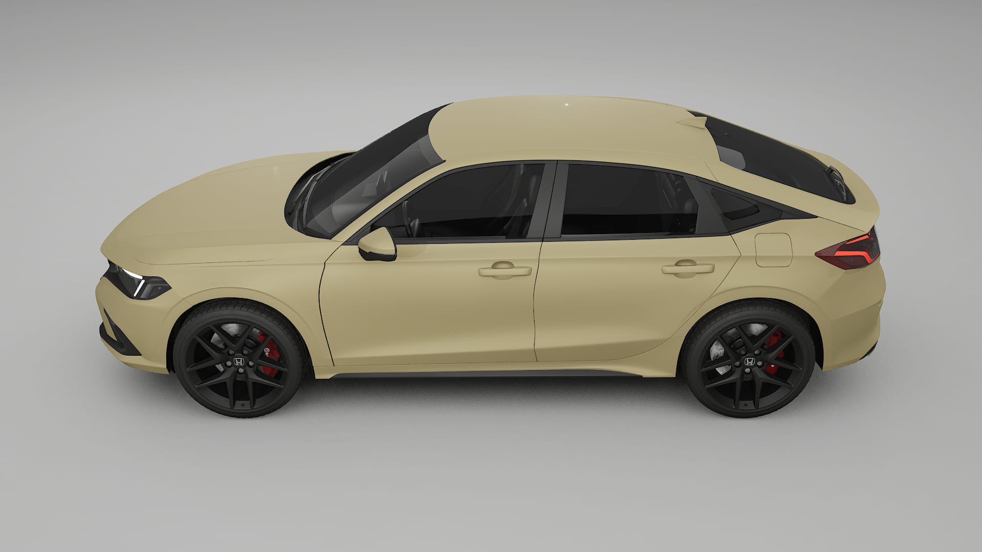 Honda Civic hatchback TPU Lakbeschermingsfolie | SAND Kleurveranderende PPF – Volledig Voorgesneden Kit