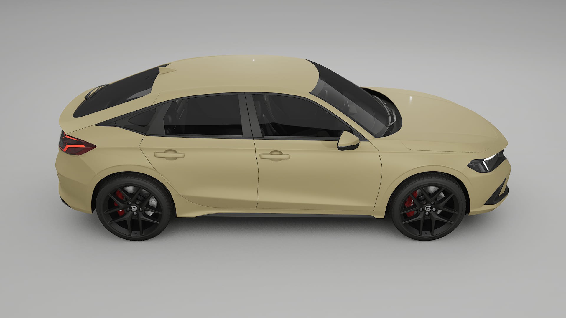 Honda Civic hatchback TPU Lakbeschermingsfolie | SAND Kleurveranderende PPF – Volledig Voorgesneden Kit