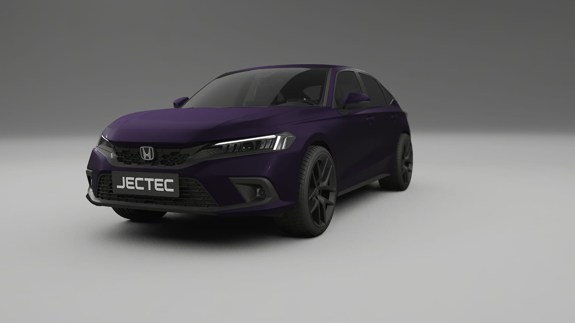 Honda Civic hatchback TPU Lakbeschermingsfolie | VIOLET Kleurveranderende PPF – Volledig Voorgesneden Kit