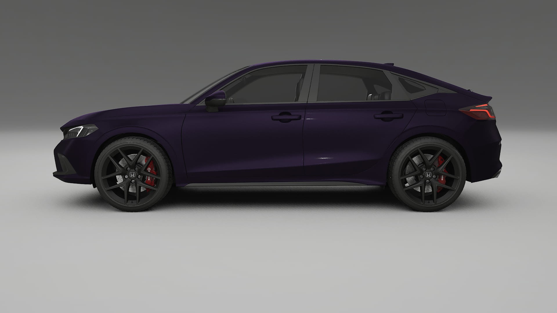 Honda Civic hatchback TPU Lakbeschermingsfolie | VIOLET Kleurveranderende PPF – Volledig Voorgesneden Kit