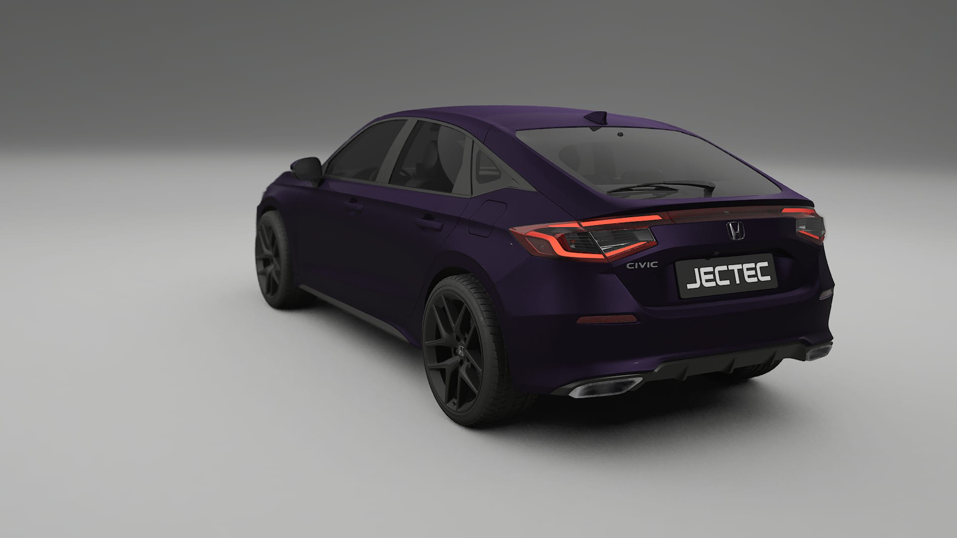 Honda Civic hatchback TPU Lakbeschermingsfolie | VIOLET Kleurveranderende PPF – Volledig Voorgesneden Kit