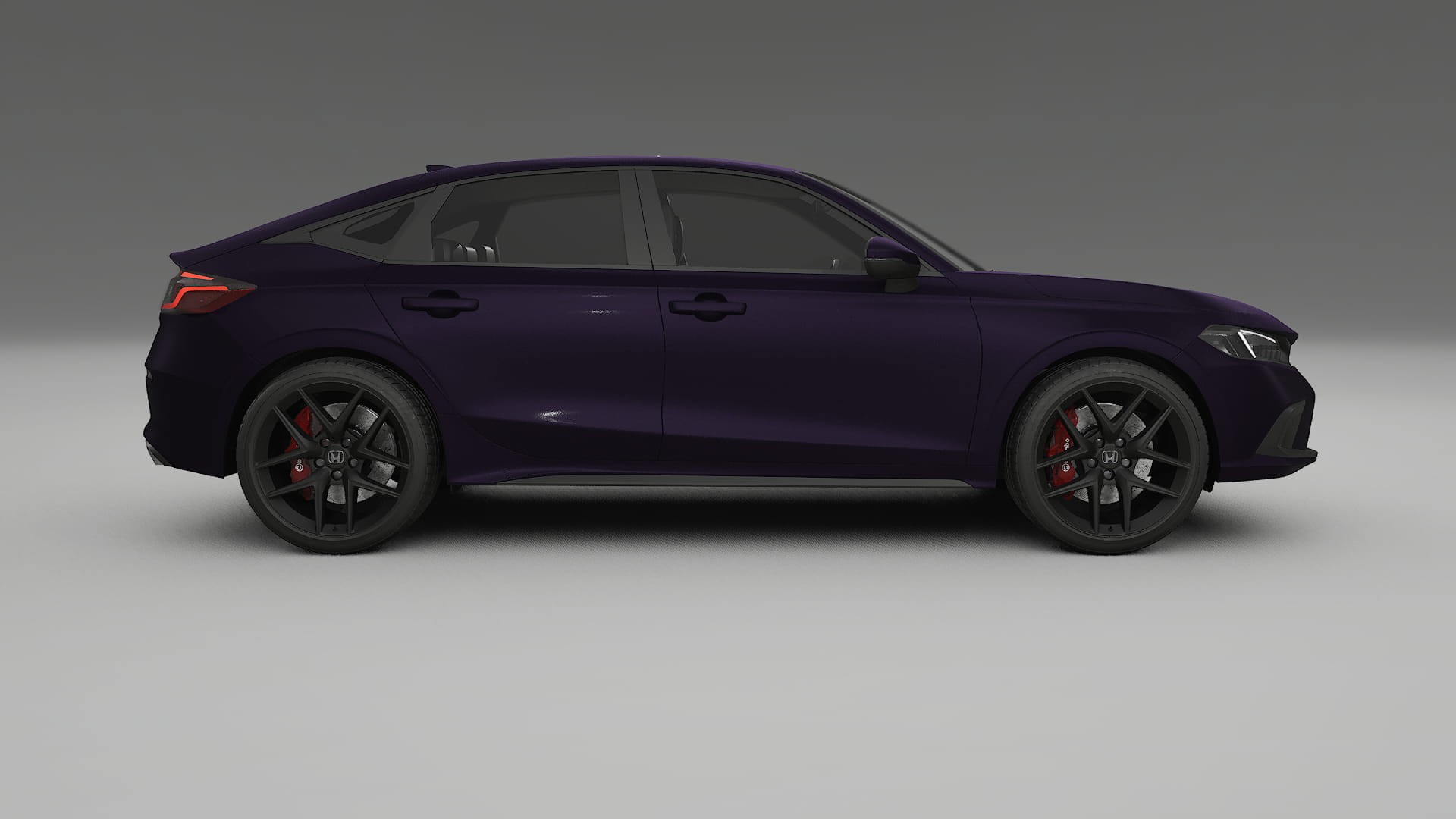 Honda Civic hatchback TPU Lakbeschermingsfolie | VIOLET Kleurveranderende PPF – Volledig Voorgesneden Kit