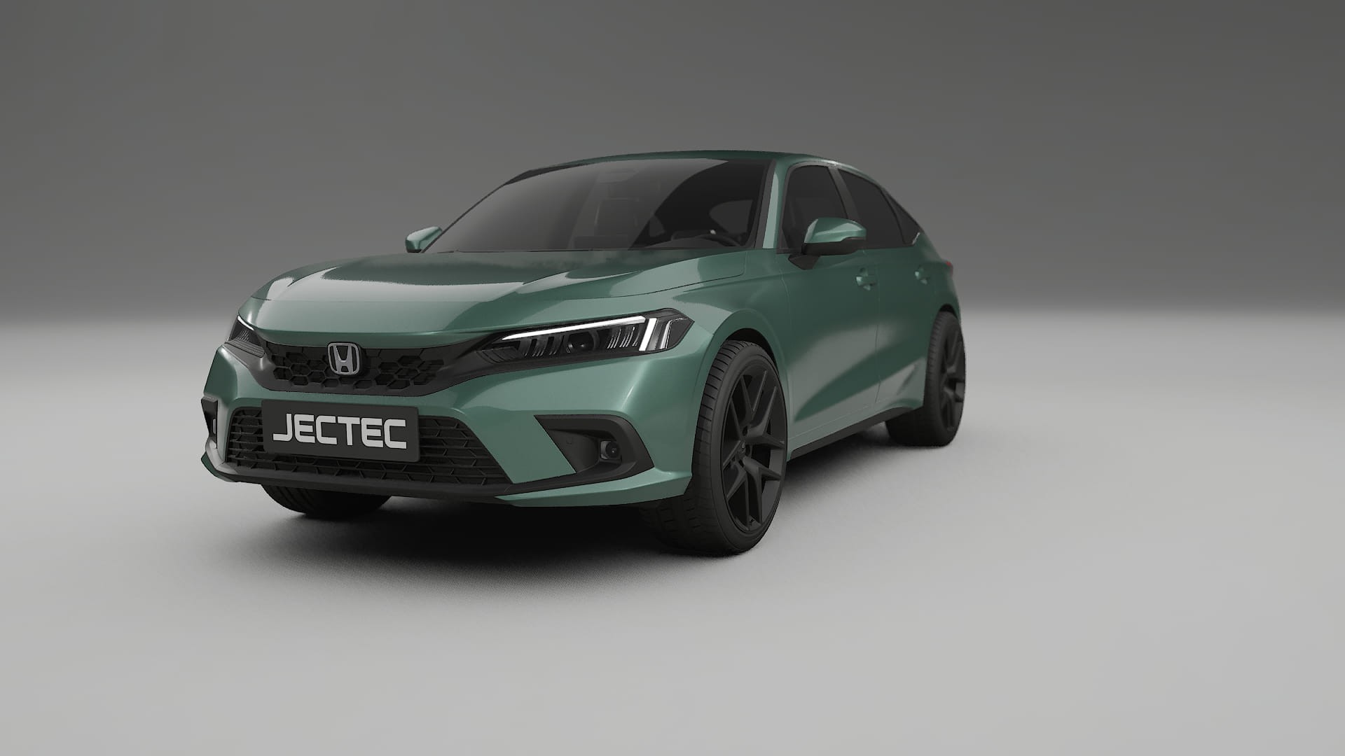 Honda Civic hatchback TPU Lakbeschermingsfolie | EVERGREEN Kleurveranderende PPF – Volledig Voorgesneden Kit