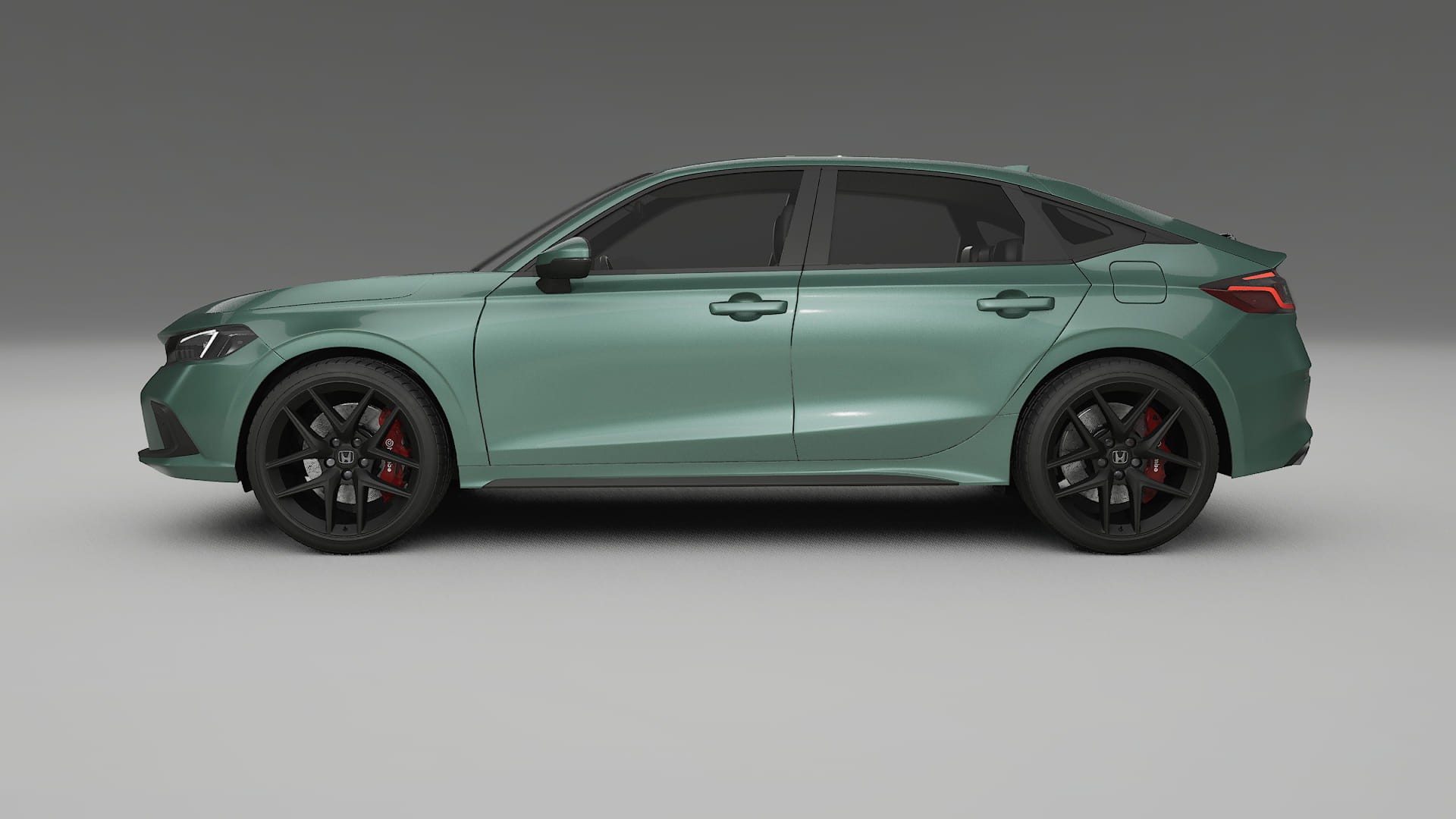 Honda Civic hatchback TPU Lakbeschermingsfolie | EVERGREEN Kleurveranderende PPF – Volledig Voorgesneden Kit