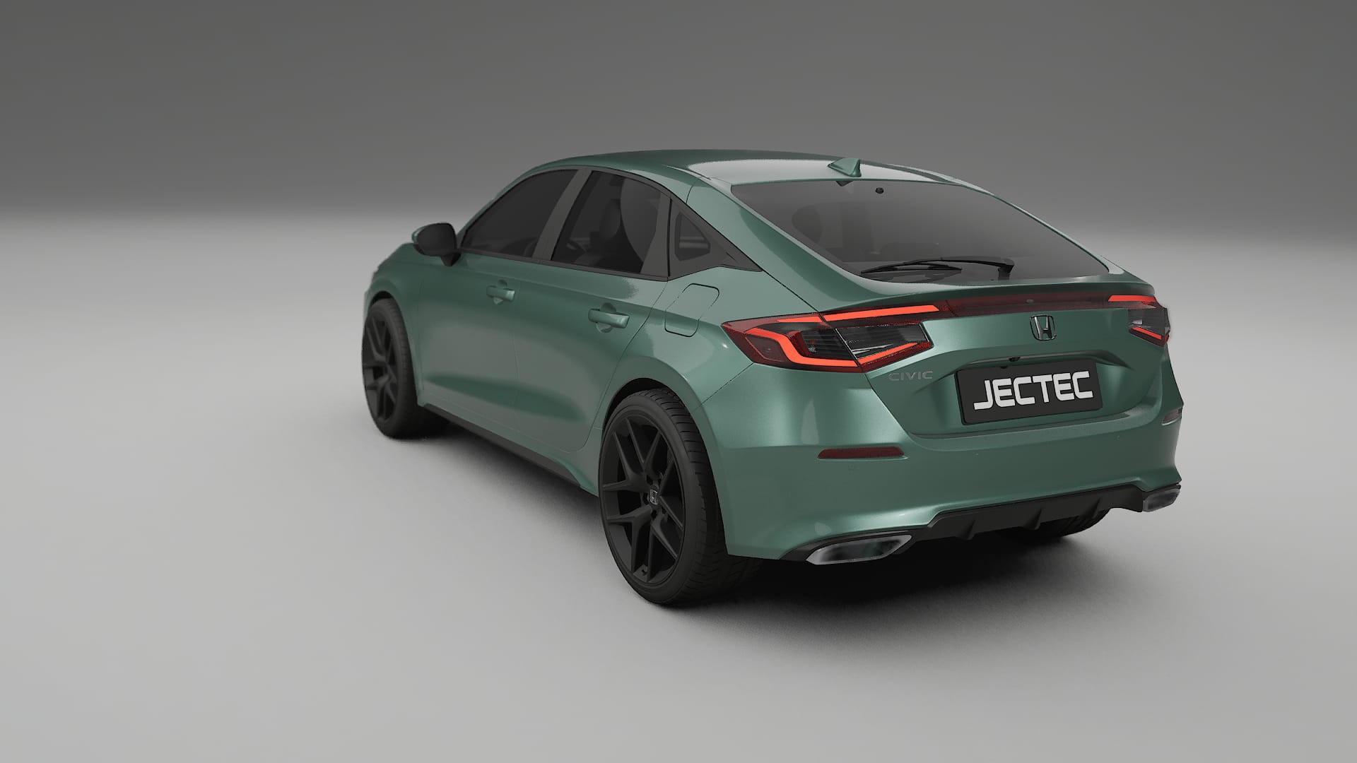 Honda Civic hatchback TPU Lakbeschermingsfolie | EVERGREEN Kleurveranderende PPF – Volledig Voorgesneden Kit