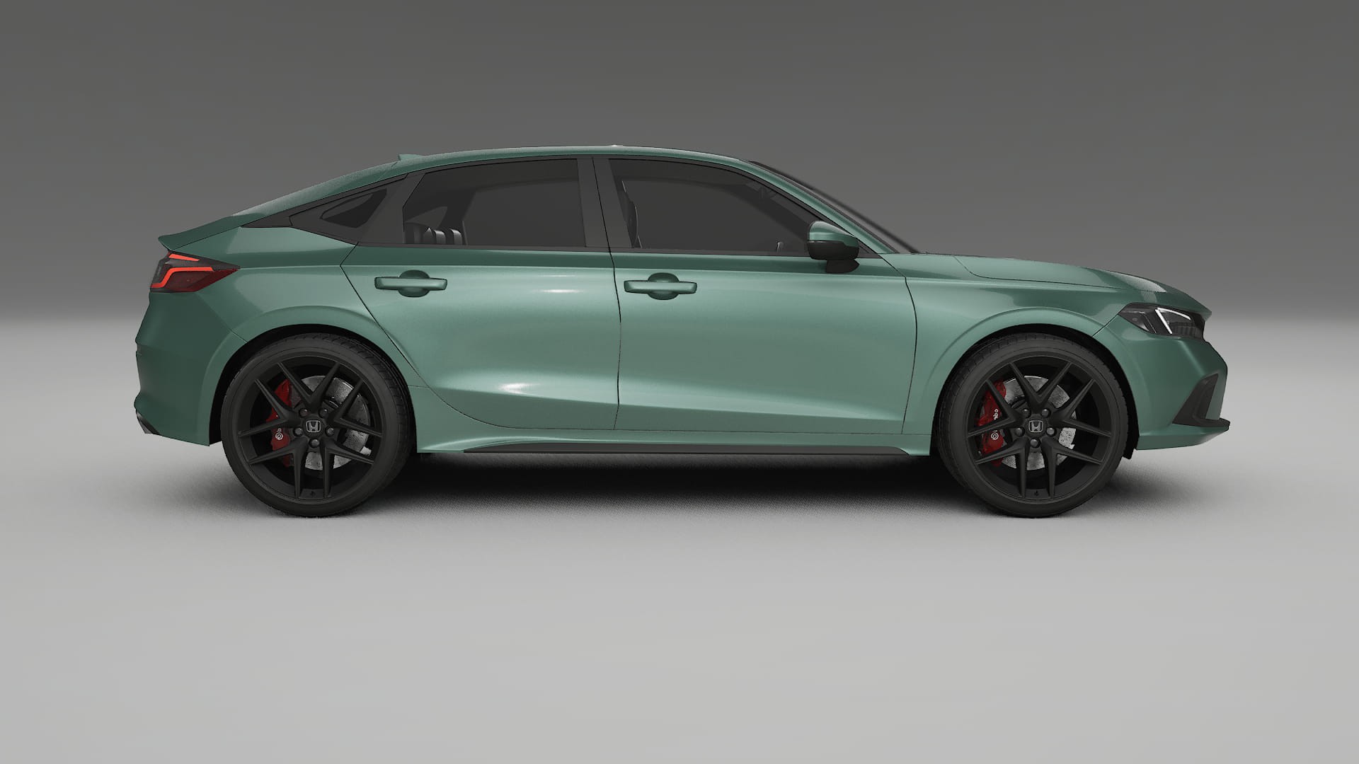 Honda Civic hatchback TPU Lakbeschermingsfolie | EVERGREEN Kleurveranderende PPF – Volledig Voorgesneden Kit