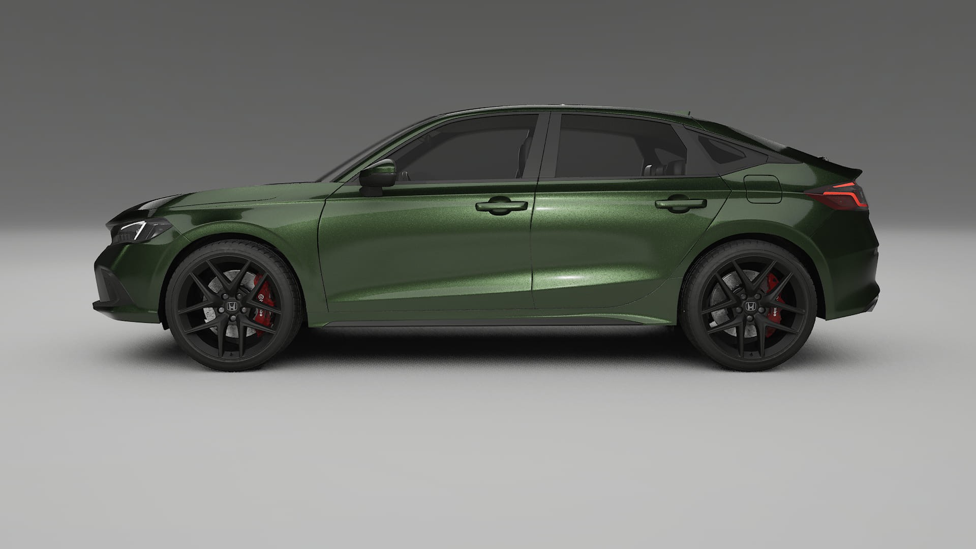 Honda Civic hatchback TPU Lakbeschermingsfolie | LAGOON Kleurveranderende PPF – Volledig Voorgesneden Kit