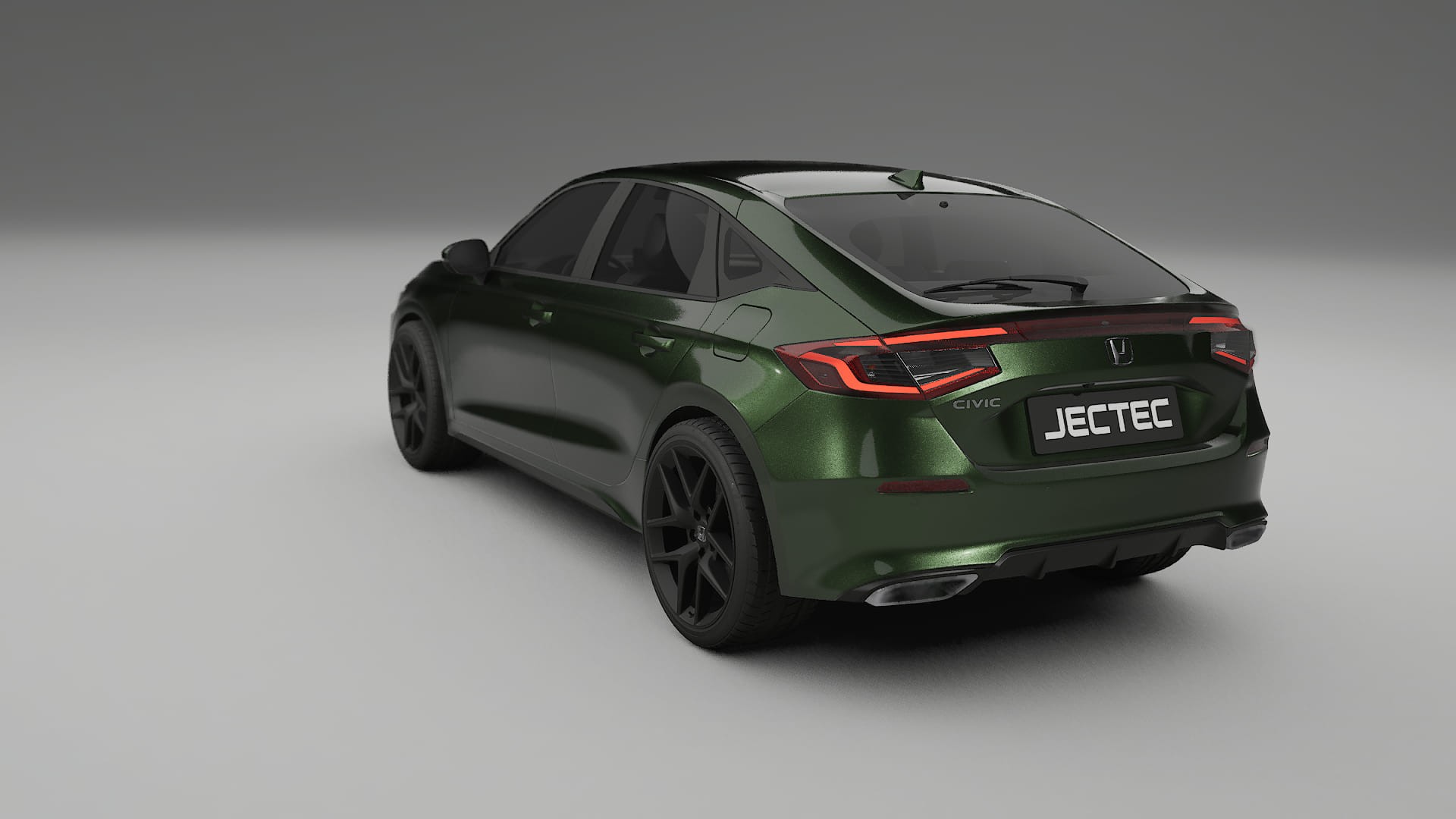 Honda Civic hatchback TPU Lakbeschermingsfolie | LAGOON Kleurveranderende PPF – Volledig Voorgesneden Kit