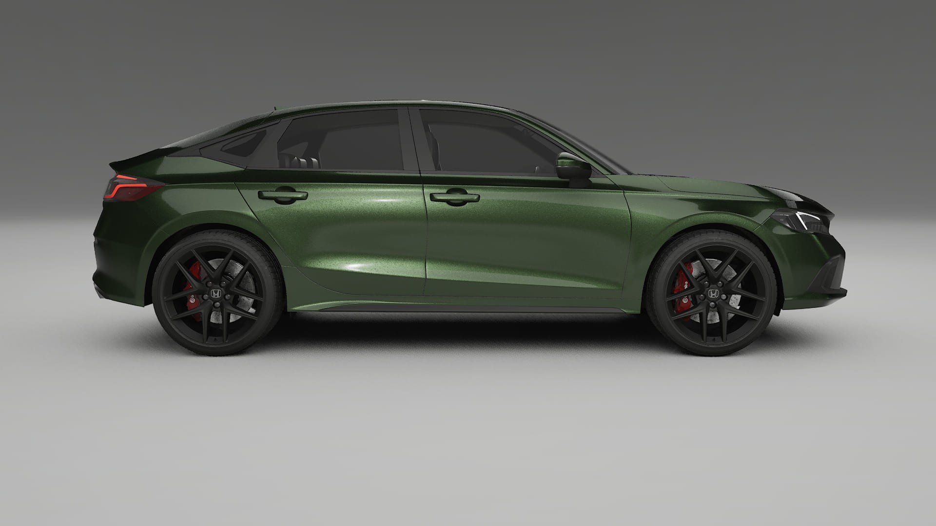 Honda Civic hatchback TPU Lakbeschermingsfolie | LAGOON Kleurveranderende PPF – Volledig Voorgesneden Kit