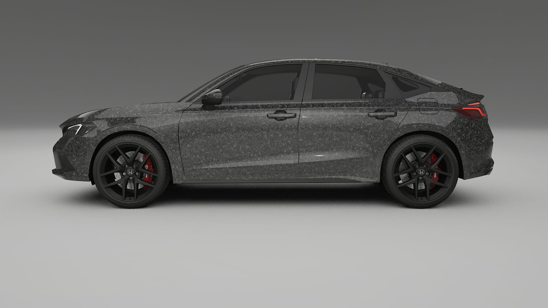 Honda Civic hatchback TPU Lakbeschermingsfolie | FORGED S Kleurveranderende PPF – Volledig Voorgesneden Kit