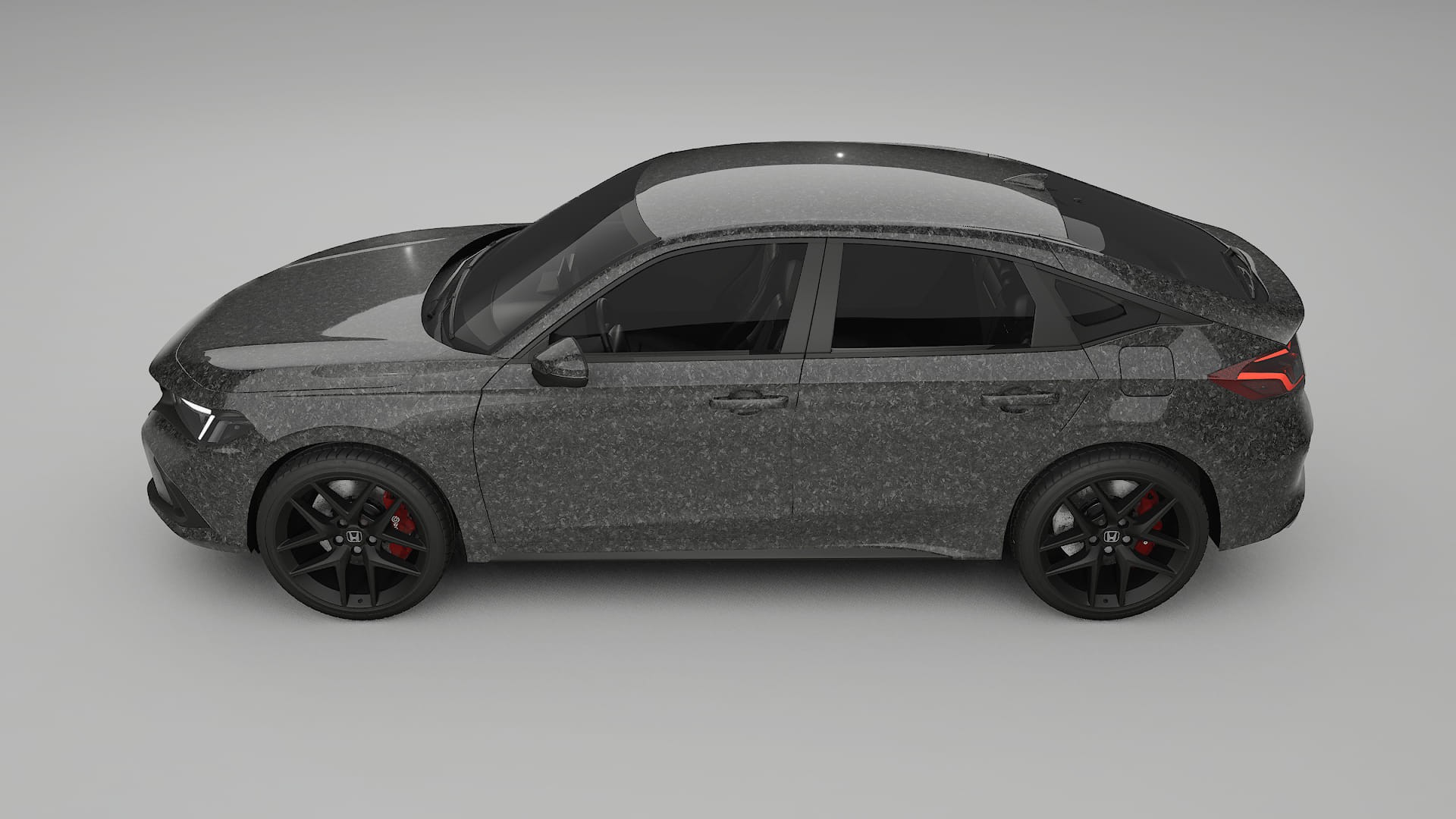 Honda Civic hatchback TPU Lakbeschermingsfolie | FORGED S Kleurveranderende PPF – Volledig Voorgesneden Kit