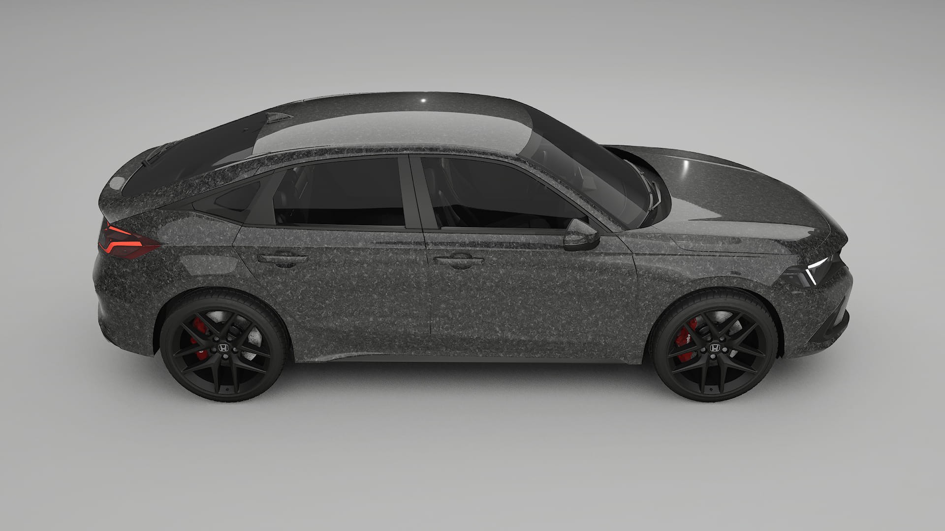 Honda Civic hatchback TPU Lakbeschermingsfolie | FORGED S Kleurveranderende PPF – Volledig Voorgesneden Kit