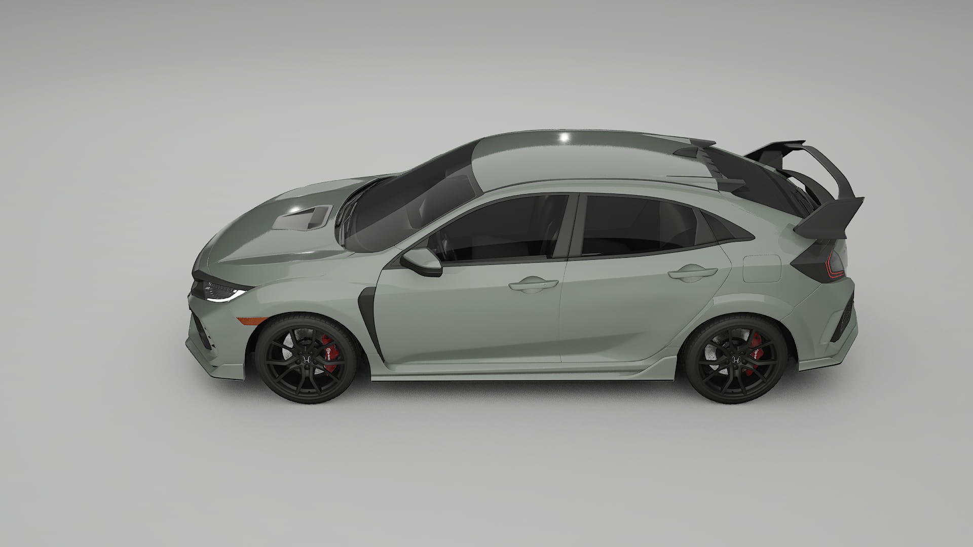 Honda Civic Type R TPU Lakbeschermingsfolie | SLATE Kleurveranderende PPF – Volledig Voorgesneden Kit