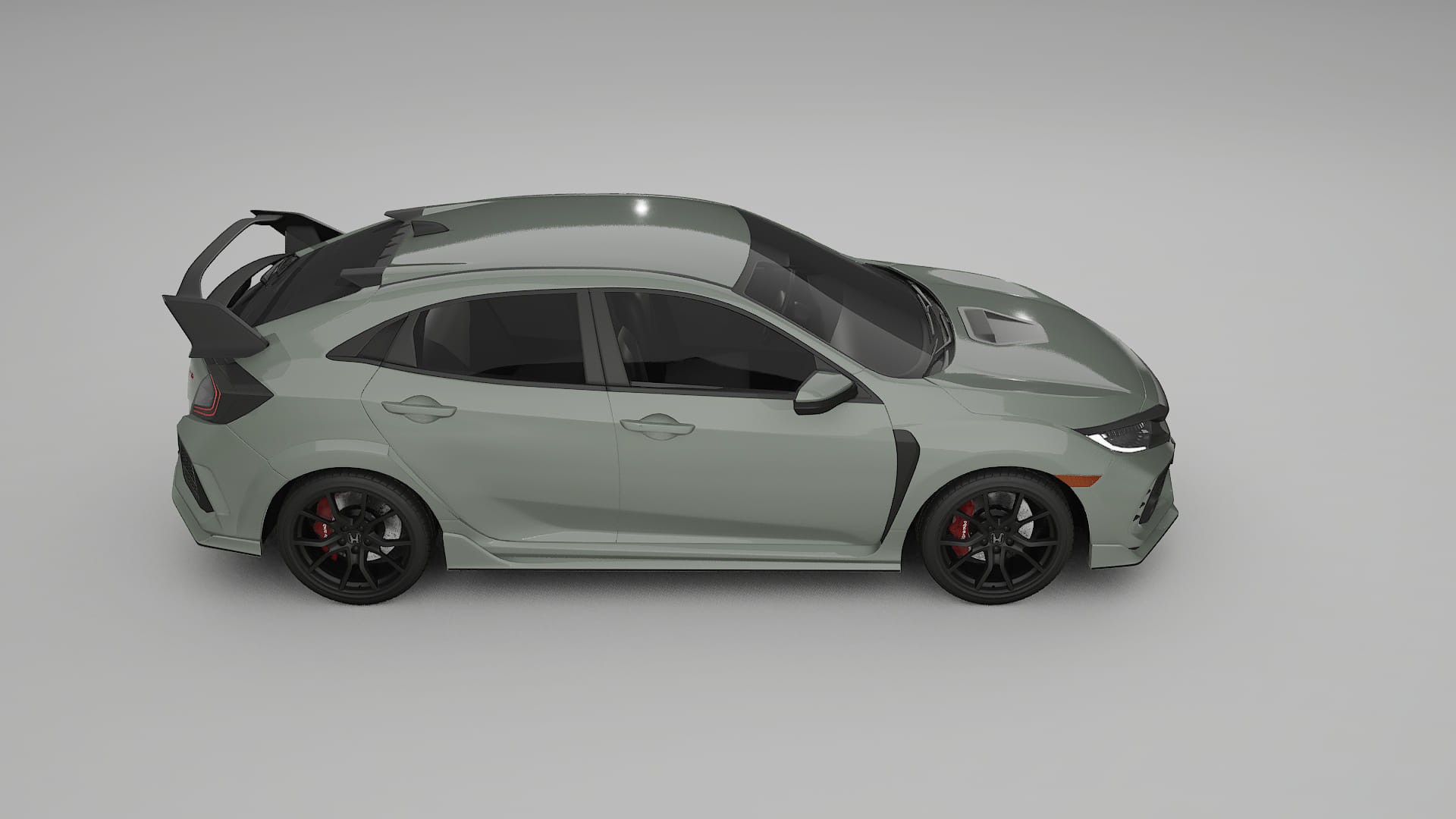 Honda Civic Type R TPU Lakbeschermingsfolie | SLATE Kleurveranderende PPF – Volledig Voorgesneden Kit