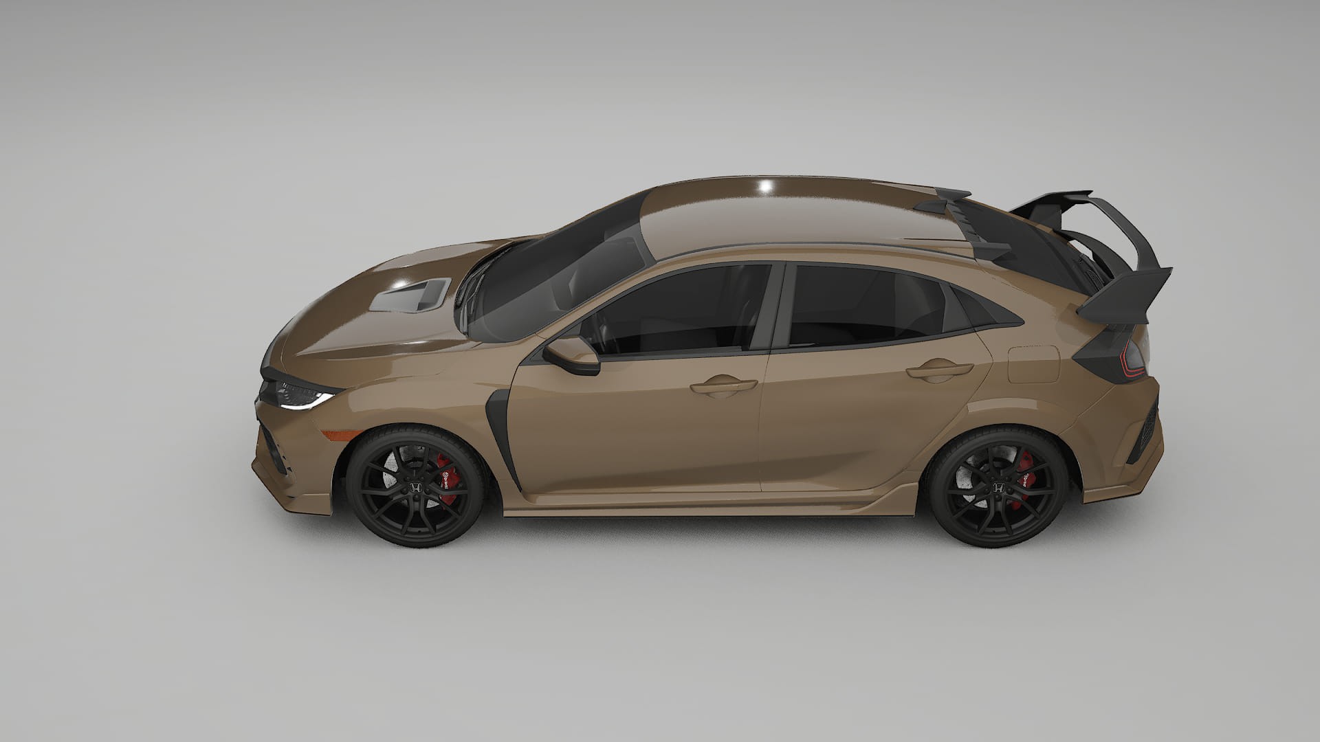 Honda Civic Type R TPU Lakbeschermingsfolie | SAHARA Kleurveranderende PPF – Volledig Voorgesneden Kit