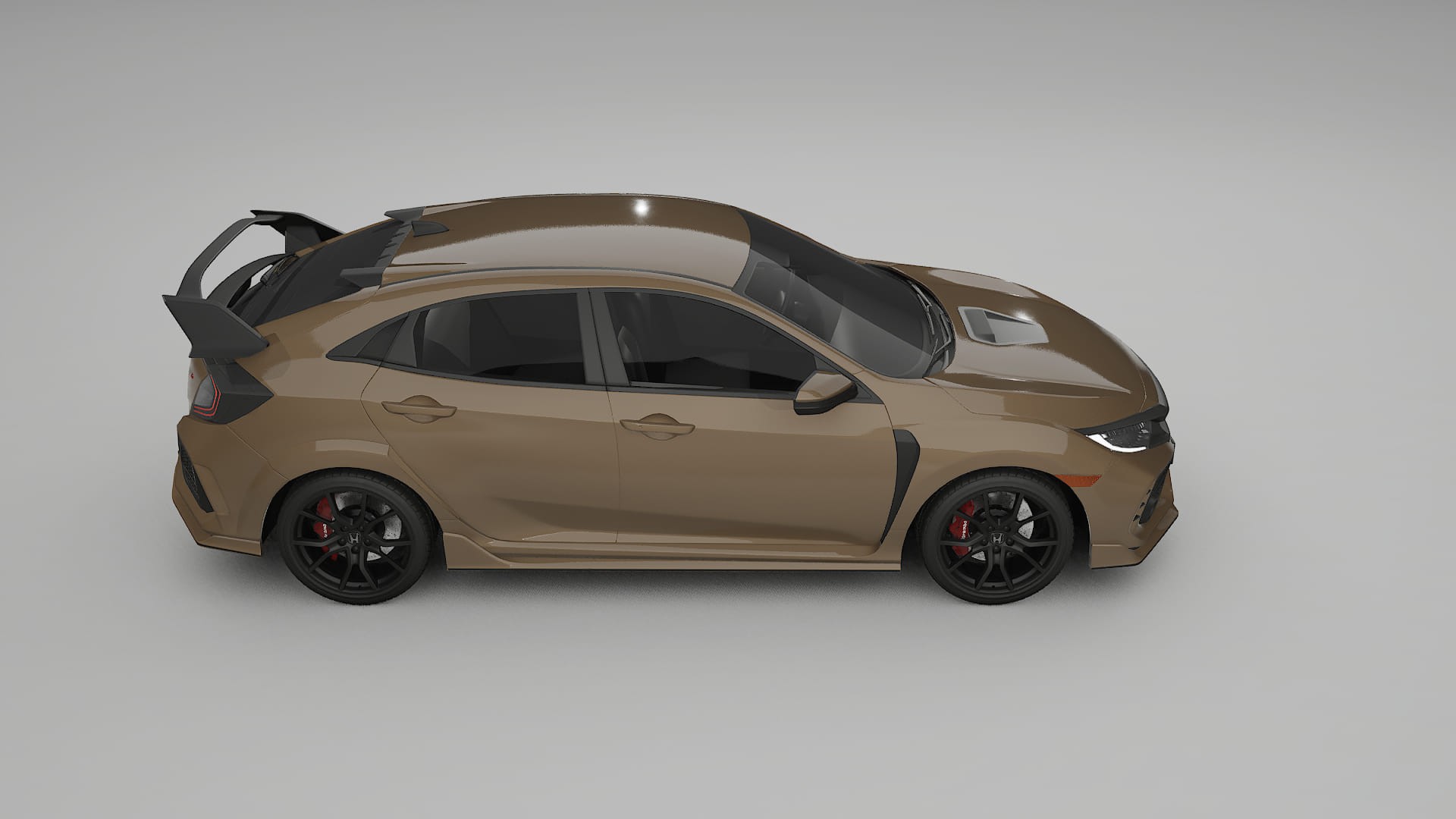 Honda Civic Type R TPU Lakbeschermingsfolie | SAHARA Kleurveranderende PPF – Volledig Voorgesneden Kit
