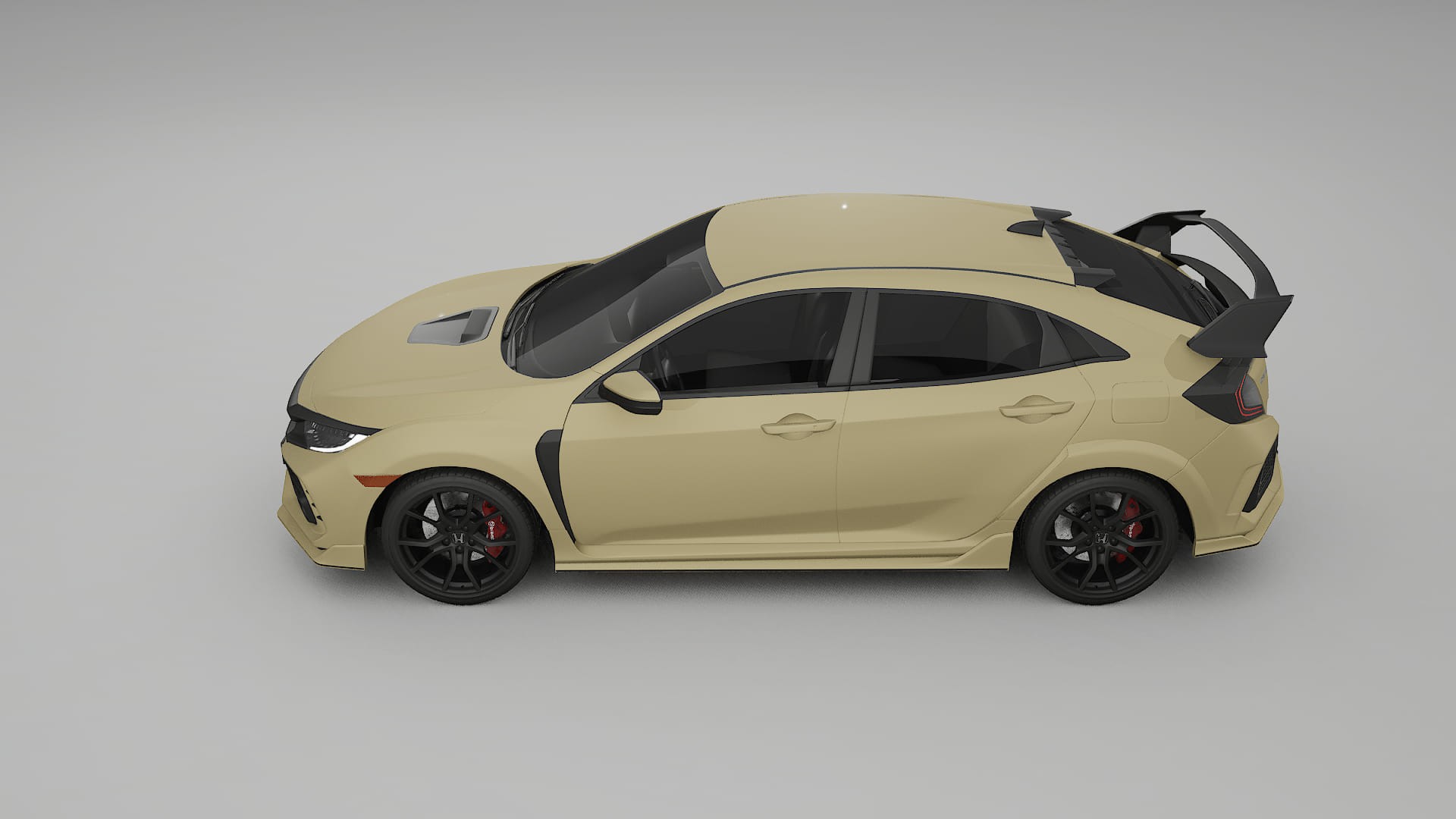 Honda Civic Type R TPU Lakbeschermingsfolie | SAND Kleurveranderende PPF – Volledig Voorgesneden Kit