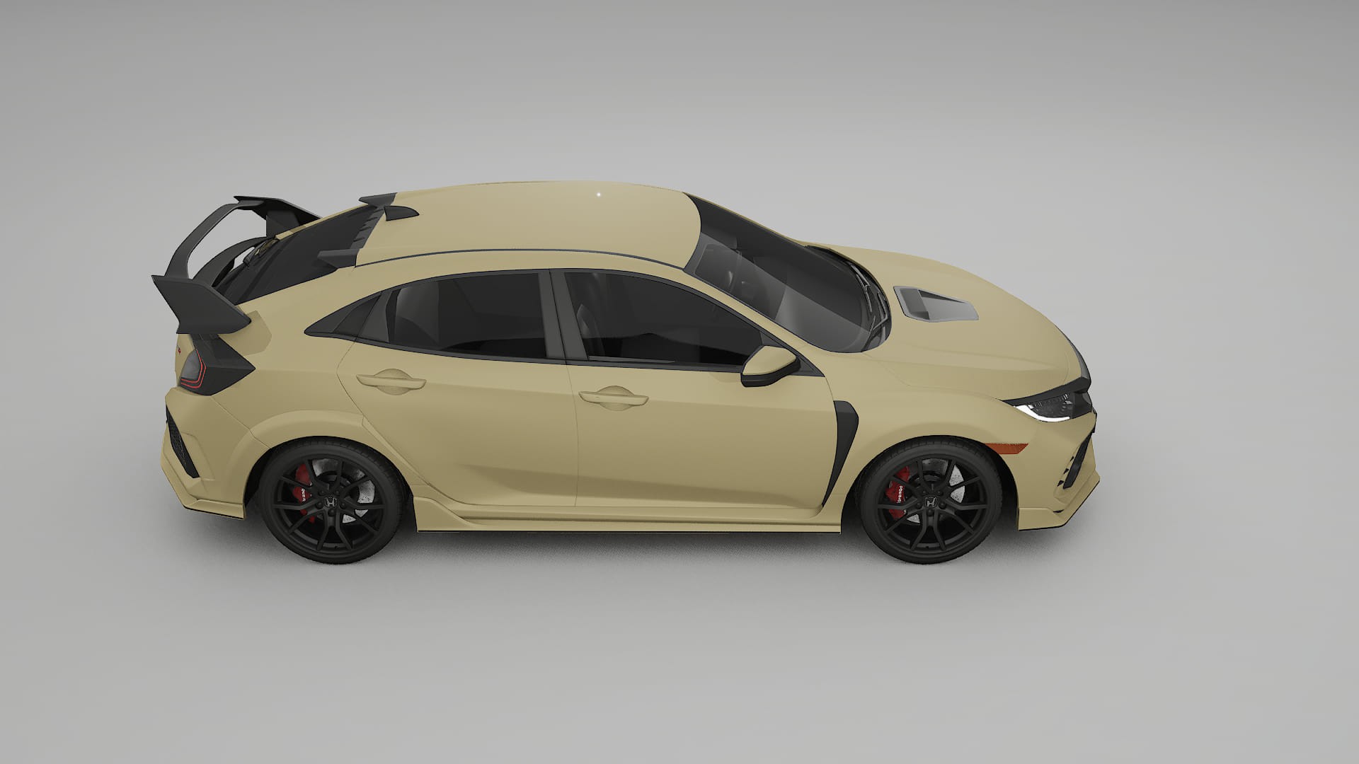 Honda Civic Type R TPU Lakbeschermingsfolie | SAND Kleurveranderende PPF – Volledig Voorgesneden Kit