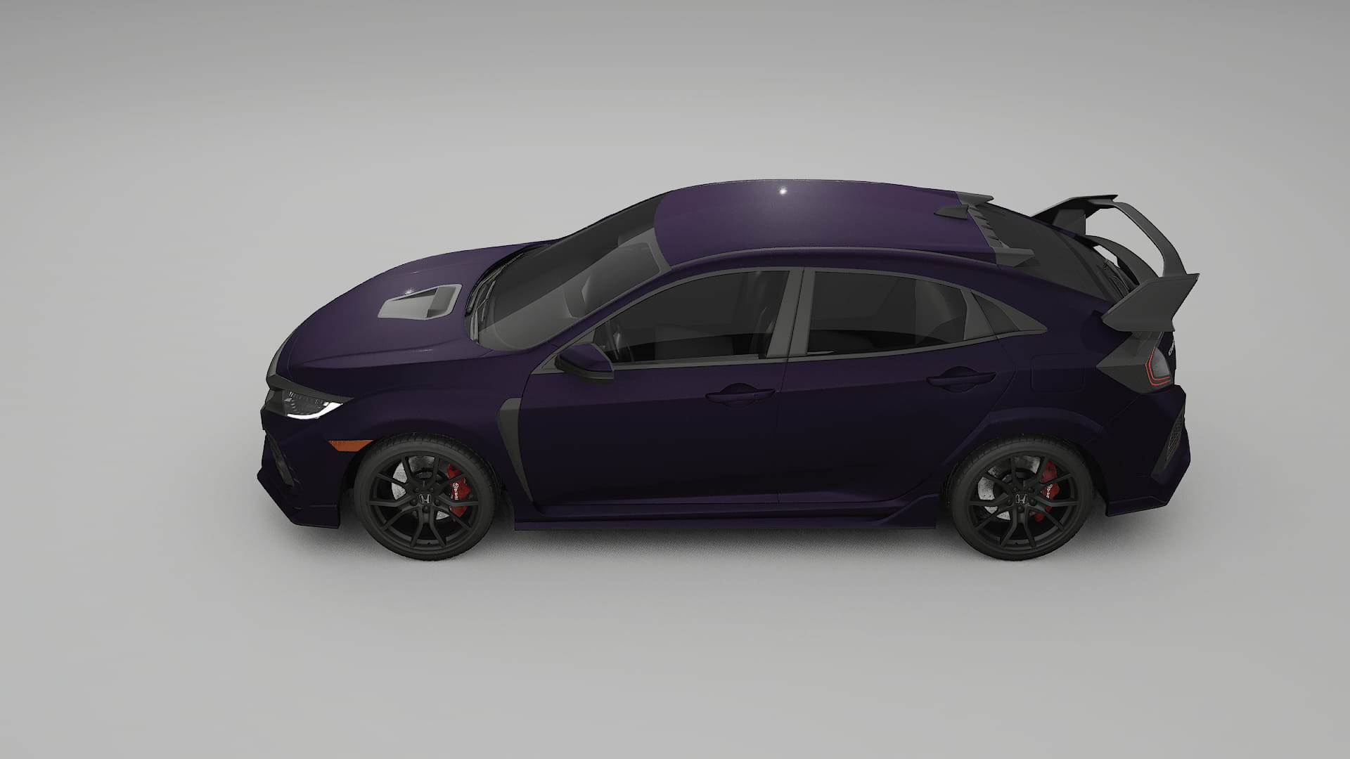 Honda Civic Type R TPU Lakbeschermingsfolie | VIOLET Kleurveranderende PPF – Volledig Voorgesneden Kit