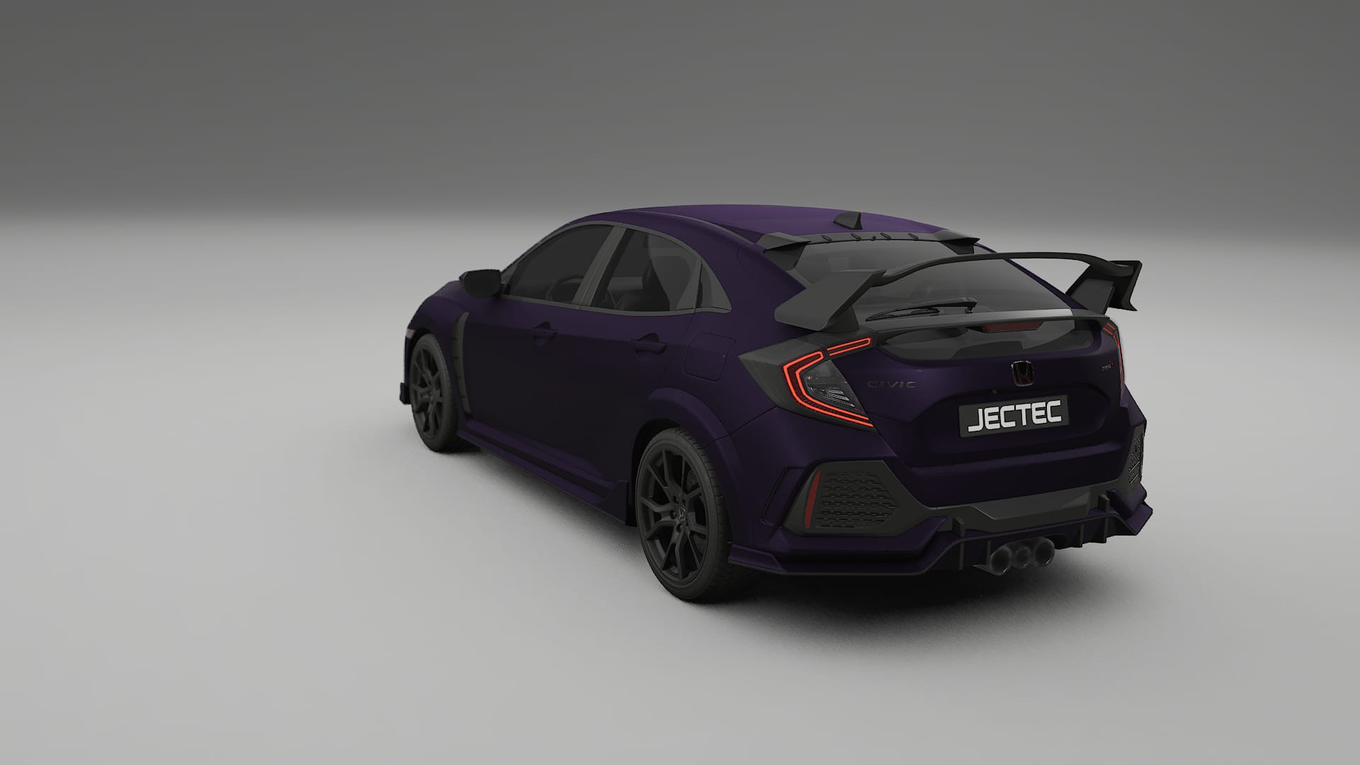 Honda Civic Type R TPU Lakbeschermingsfolie | VIOLET Kleurveranderende PPF – Volledig Voorgesneden Kit