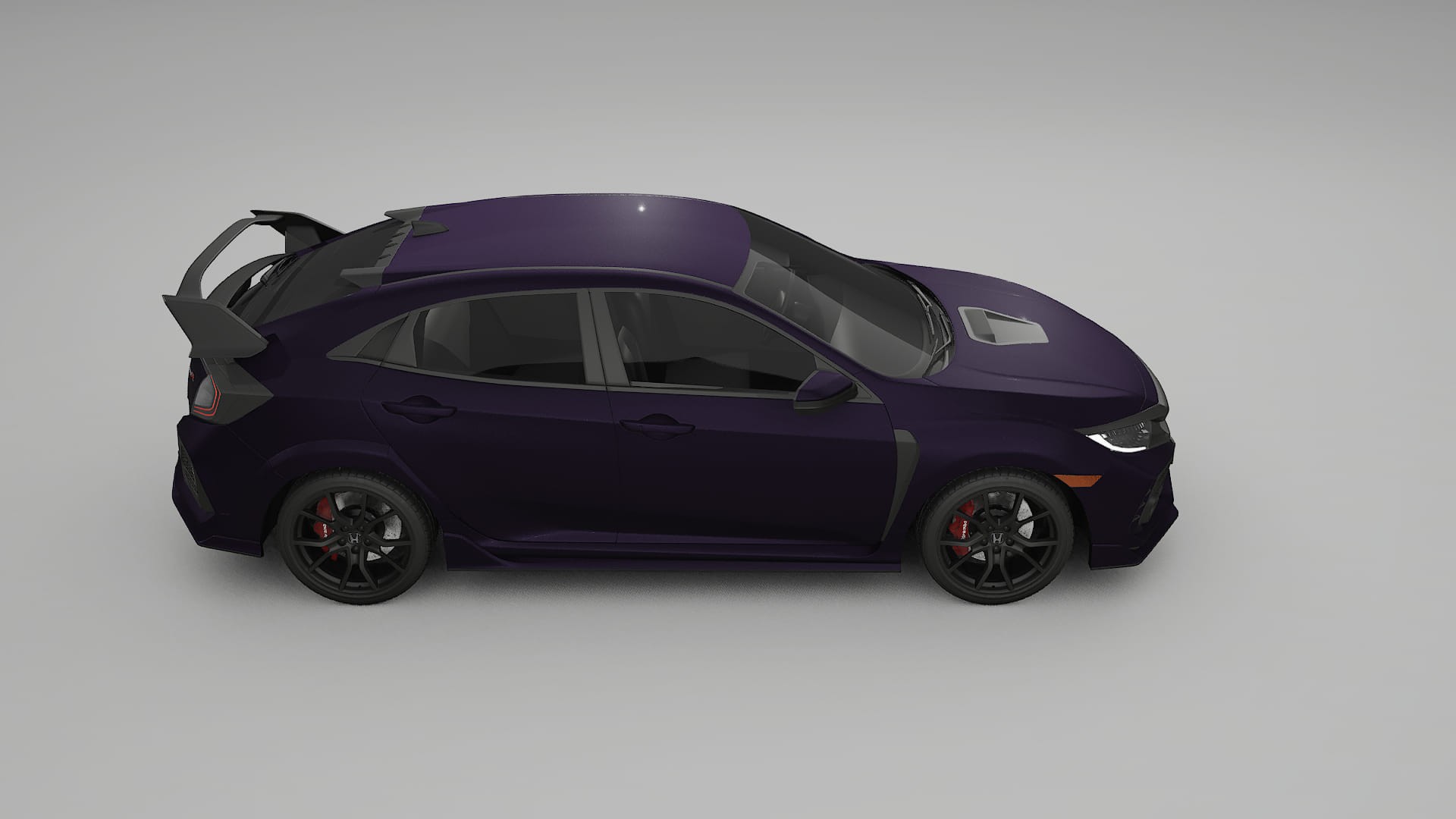 Honda Civic Type R TPU Lakbeschermingsfolie | VIOLET Kleurveranderende PPF – Volledig Voorgesneden Kit
