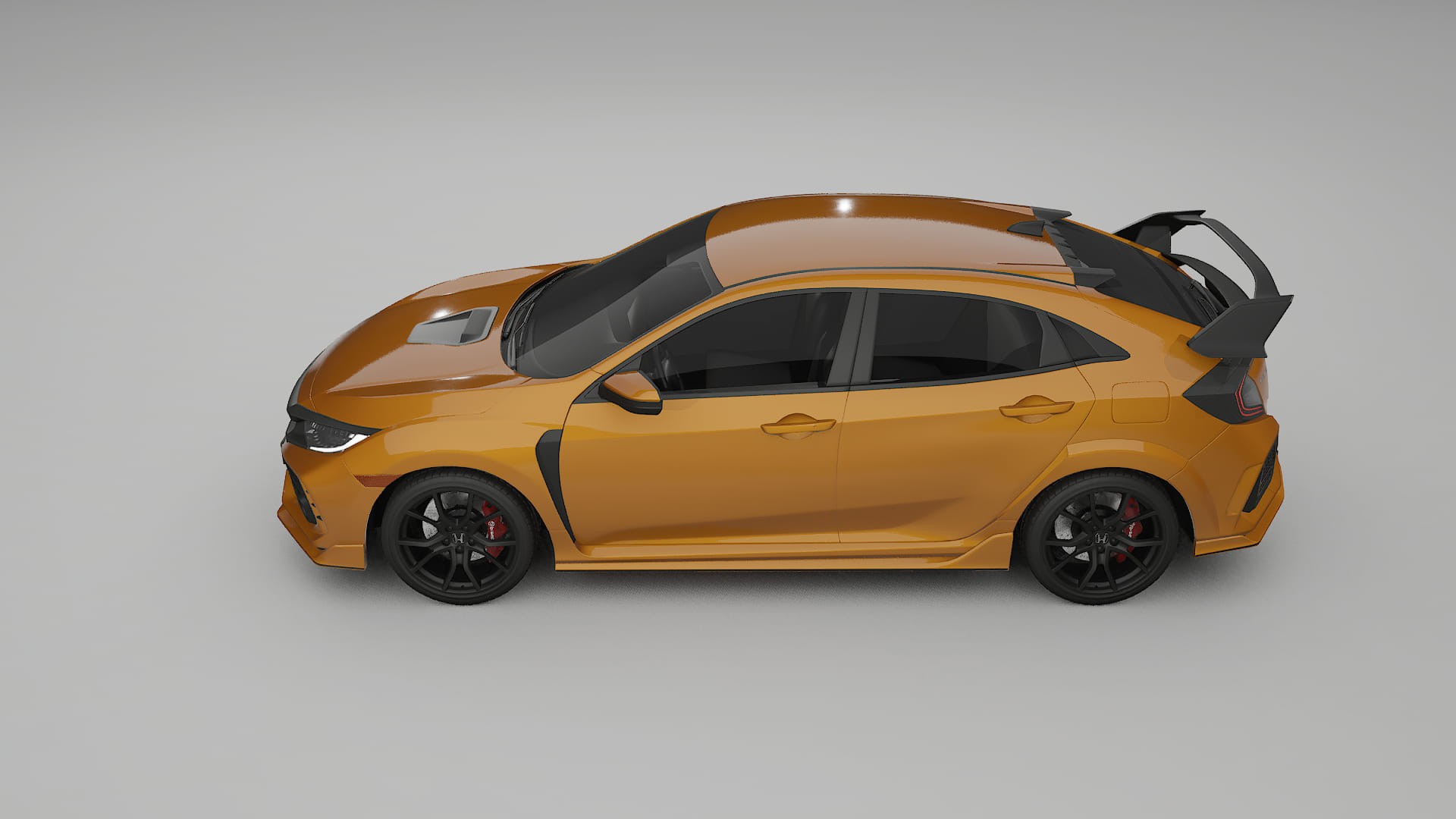 Honda Civic Type R TPU Lakbeschermingsfolie | DAISY Kleurveranderende PPF – Volledig Voorgesneden Kit