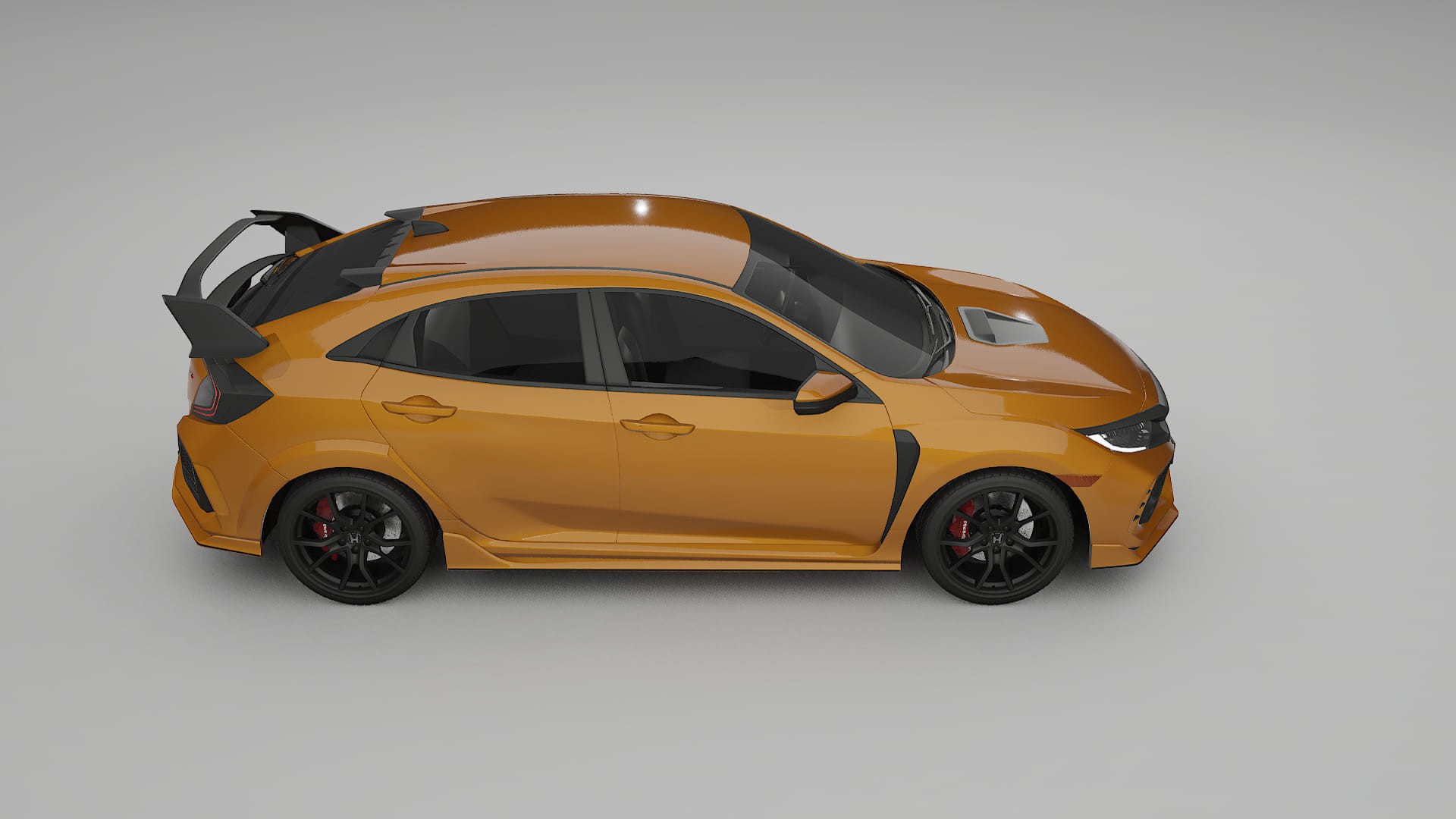 Honda Civic Type R TPU Lakbeschermingsfolie | DAISY Kleurveranderende PPF – Volledig Voorgesneden Kit