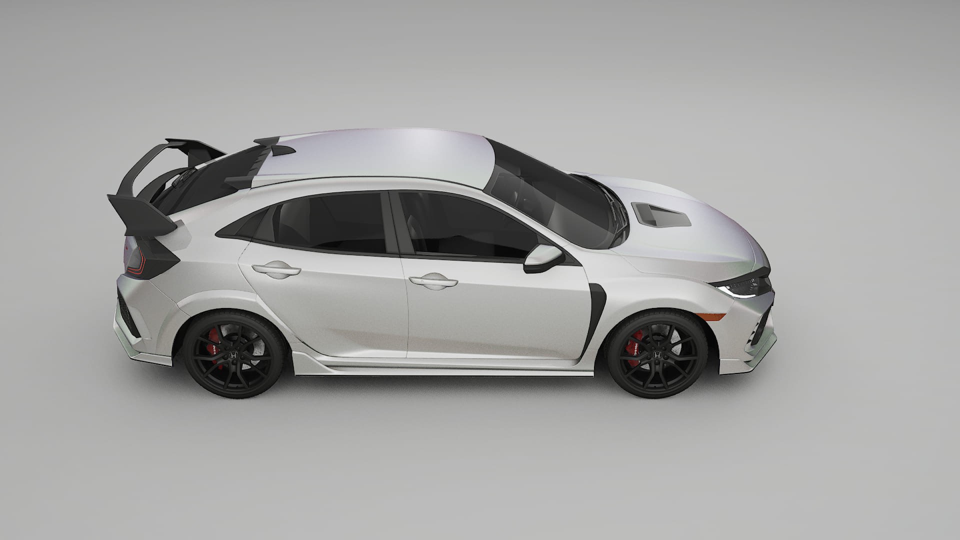 Honda Civic Type R TPU Lakbeschermingsfolie | NEBULA Kleurveranderende PPF – Volledig Voorgesneden Kit