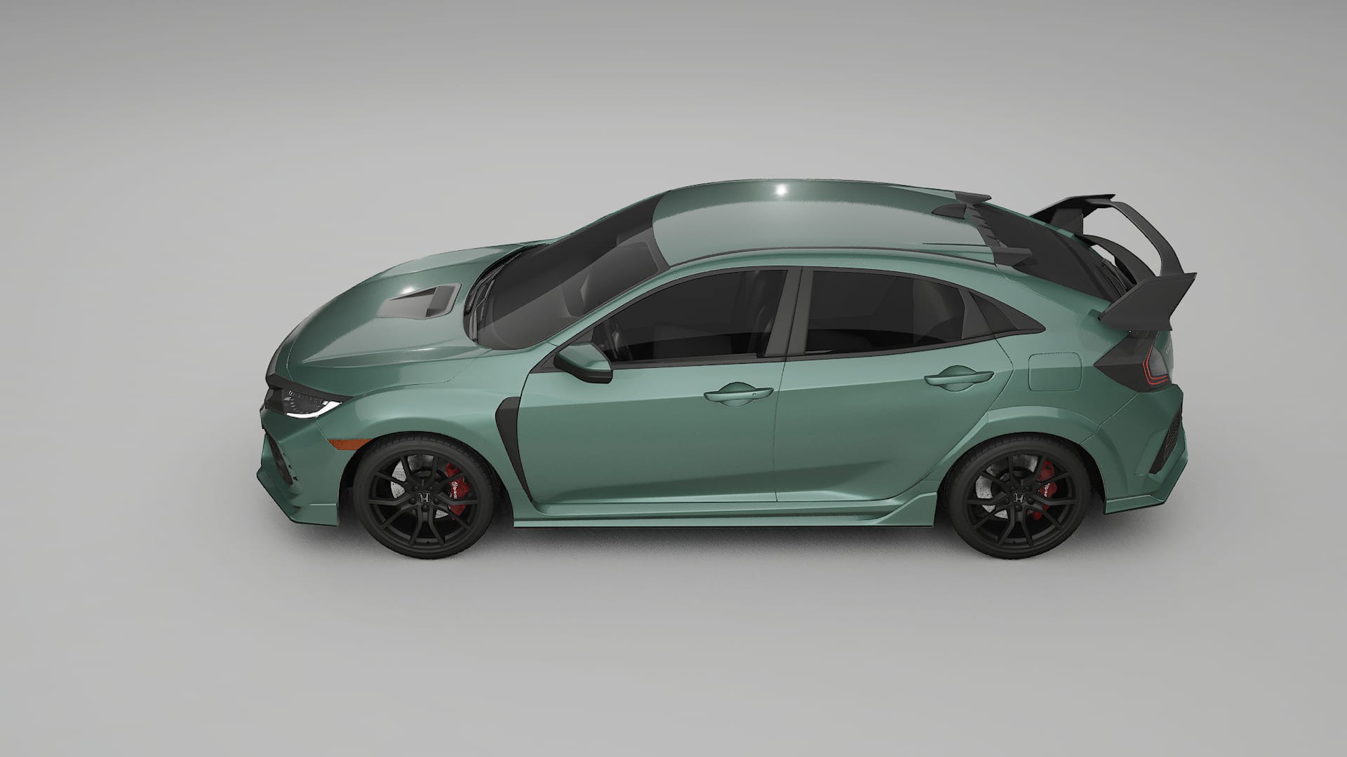 Honda Civic Type R TPU Lakbeschermingsfolie | EVERGREEN Kleurveranderende PPF – Volledig Voorgesneden Kit