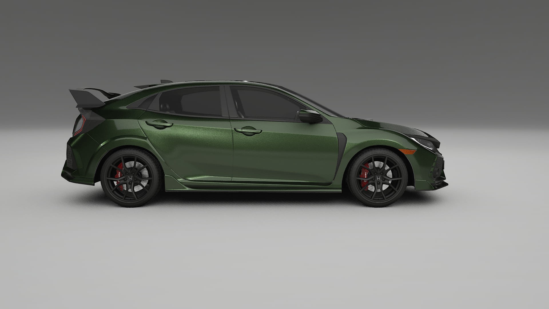 Honda Civic Type R TPU Lakbeschermingsfolie | LAGOON Kleurveranderende PPF – Volledig Voorgesneden Kit