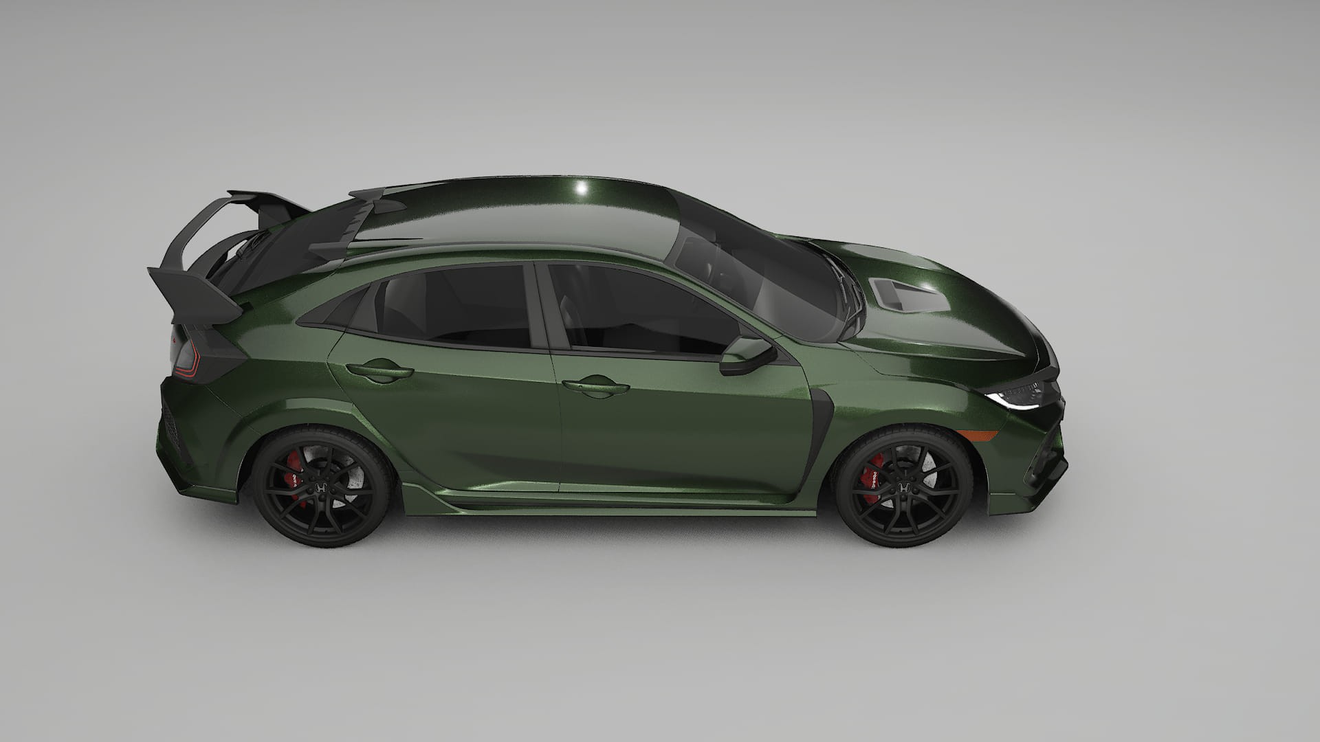 Honda Civic Type R TPU Lakbeschermingsfolie | LAGOON Kleurveranderende PPF – Volledig Voorgesneden Kit